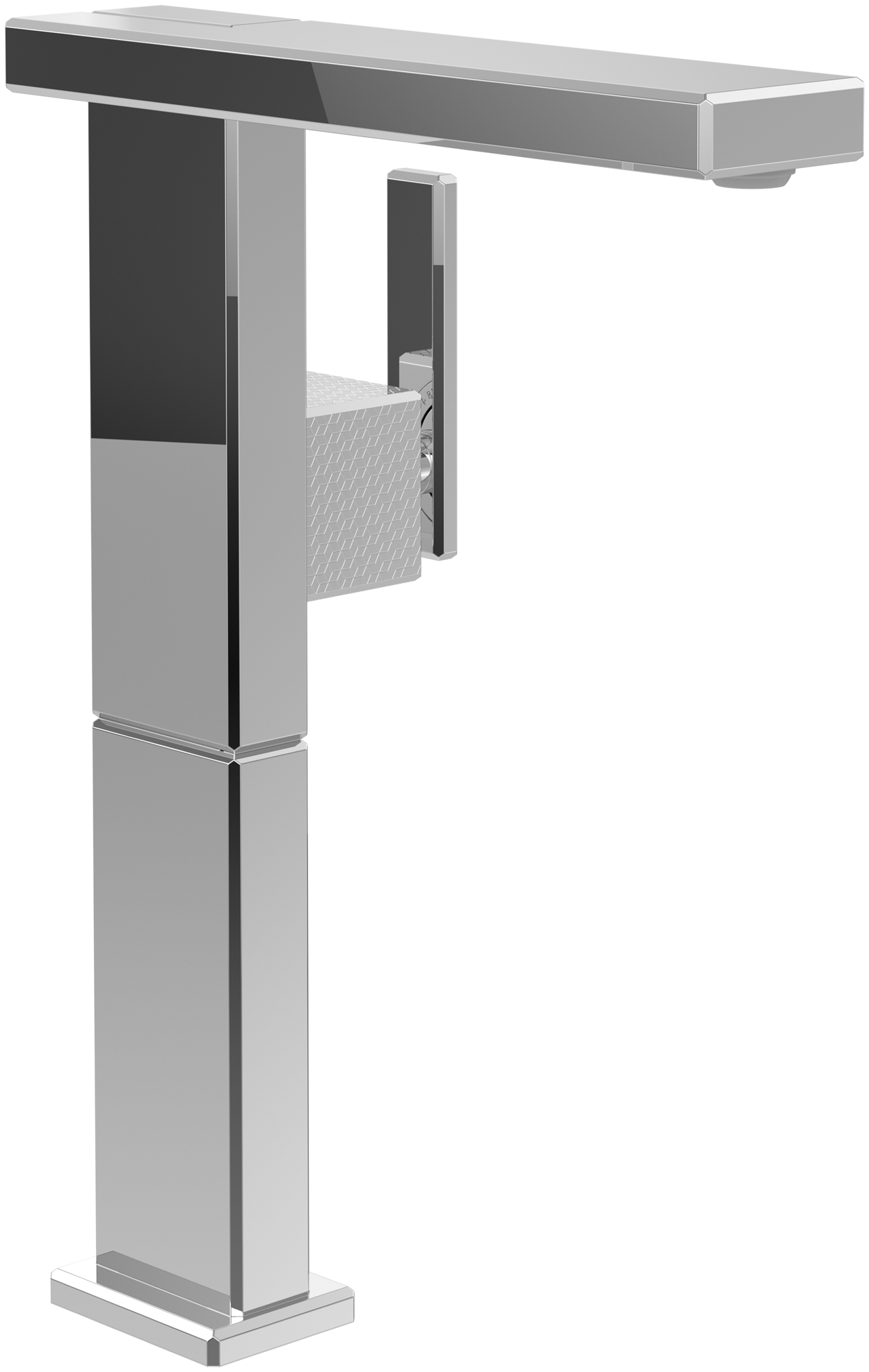 Villeroy & Boch Mettlach Eengreeps wastafelkraan verhoogd, Zonder Push-Open afvoergarnituur, Chrome