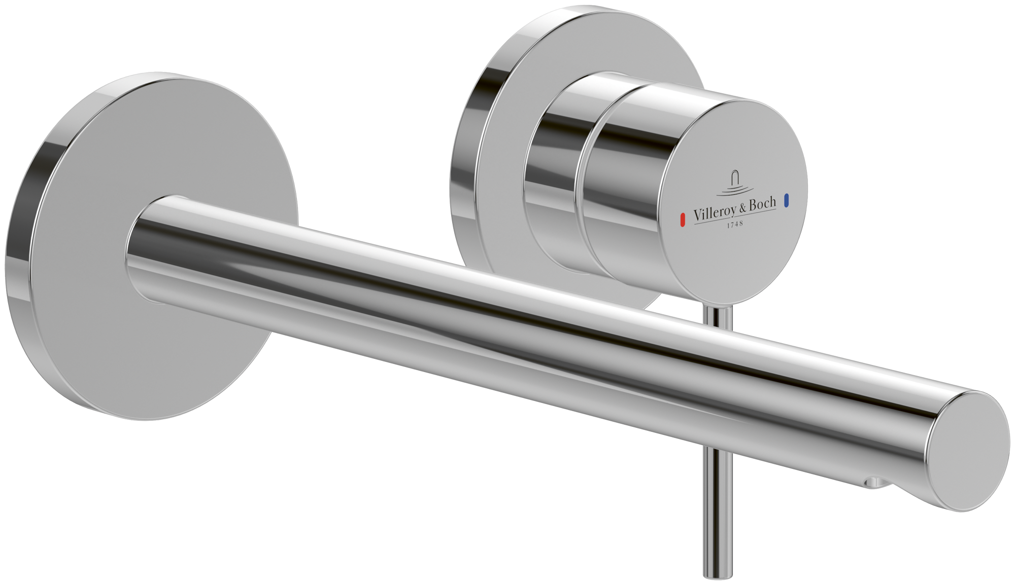 Villeroy & Boch Loop & Friends Single-lever basin mixer, Without waste, Chrome