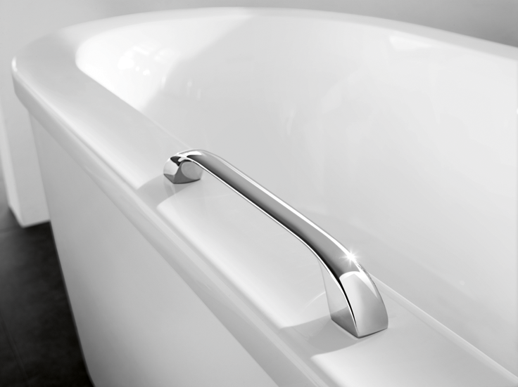 Villeroy & Boch Accessories Handgrips, 80x250x30mm, Chrome