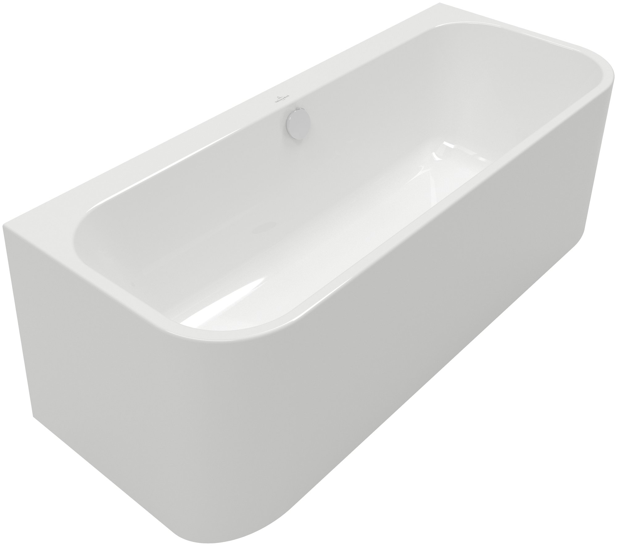 Villeroy & Boch Architectura Wall-facing bath, 1700x750mm, White Alpin