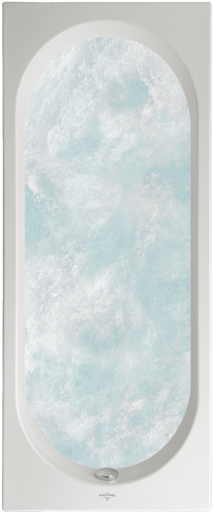Villeroy & Boch O.novo Airpool Comfort (AC) avec système balnéo Airpool Comfort (AC), 1700x750mm Blanc