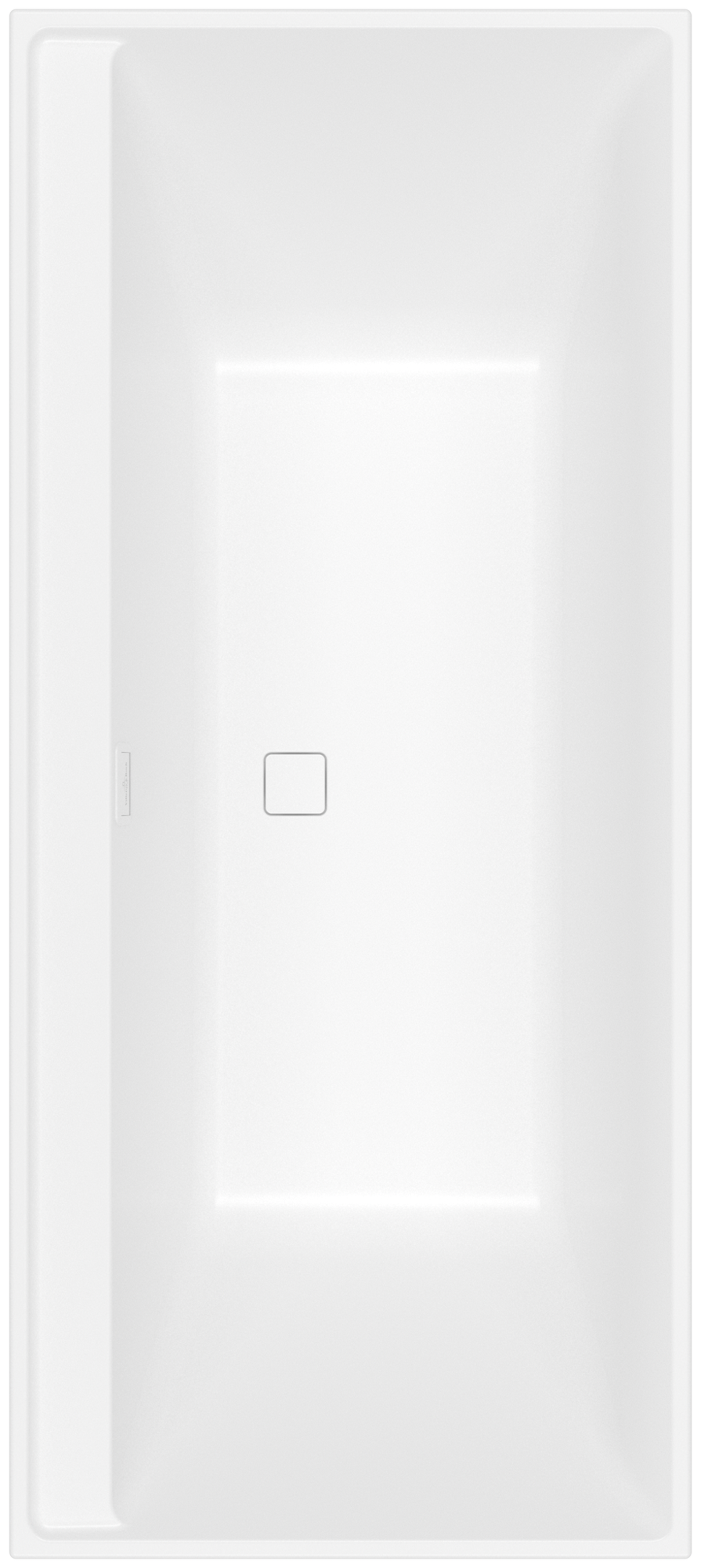 Villeroy & Boch Collaro Rectangular bath, 1700x750mm, Stone White