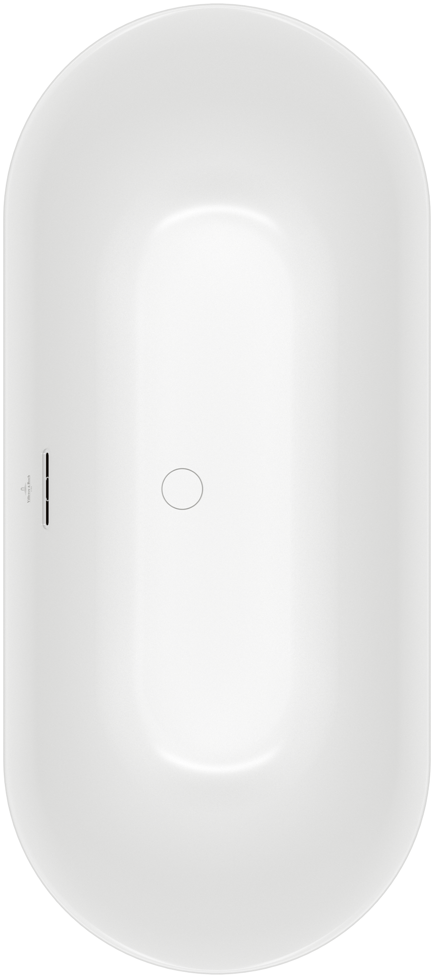 Villeroy & Boch Loop & Friends OVAL Free-standing bath, 1700x750mm, Stone White