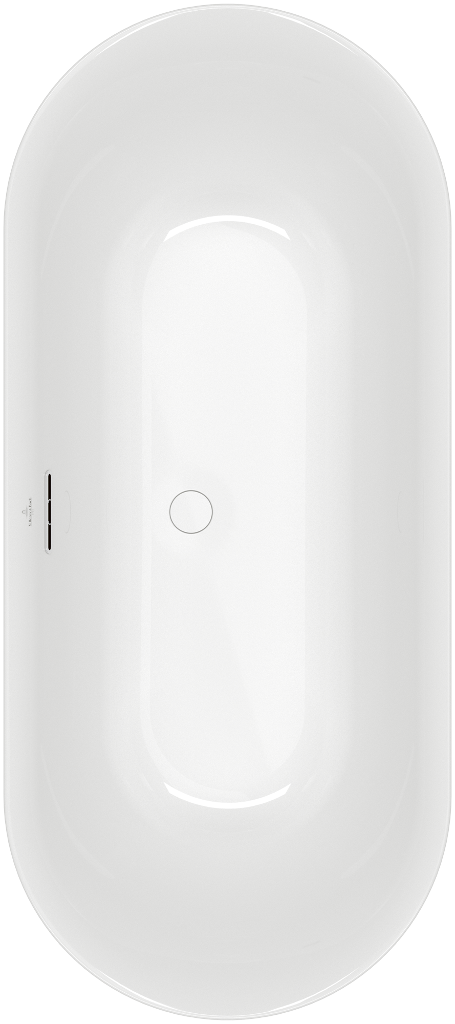 Villeroy & Boch Loop & Friends OVAL Free-standing bath ColourOnDemand, 1700x750mm, White Alpin