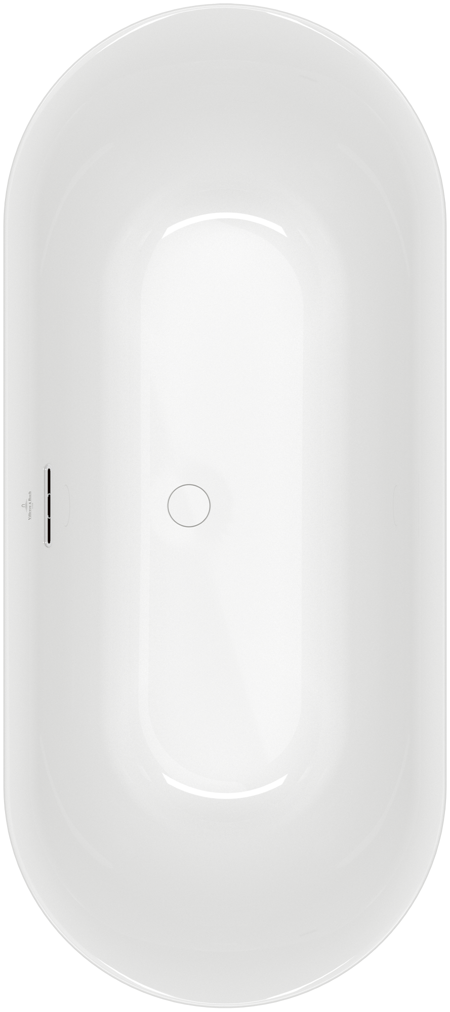 Villeroy & Boch Loop & Friends OVAL Free-standing bath, 1700x750mm, White Alpin