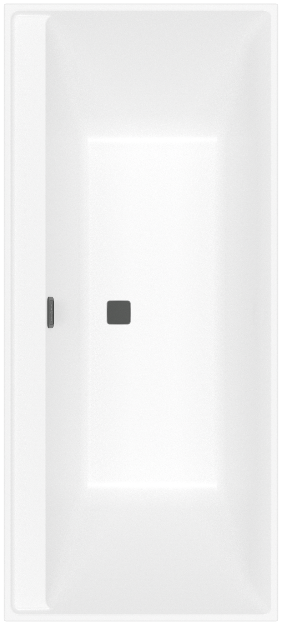 Villeroy & Boch Collaro Rectangular bath, 1800x800mm, Stone White