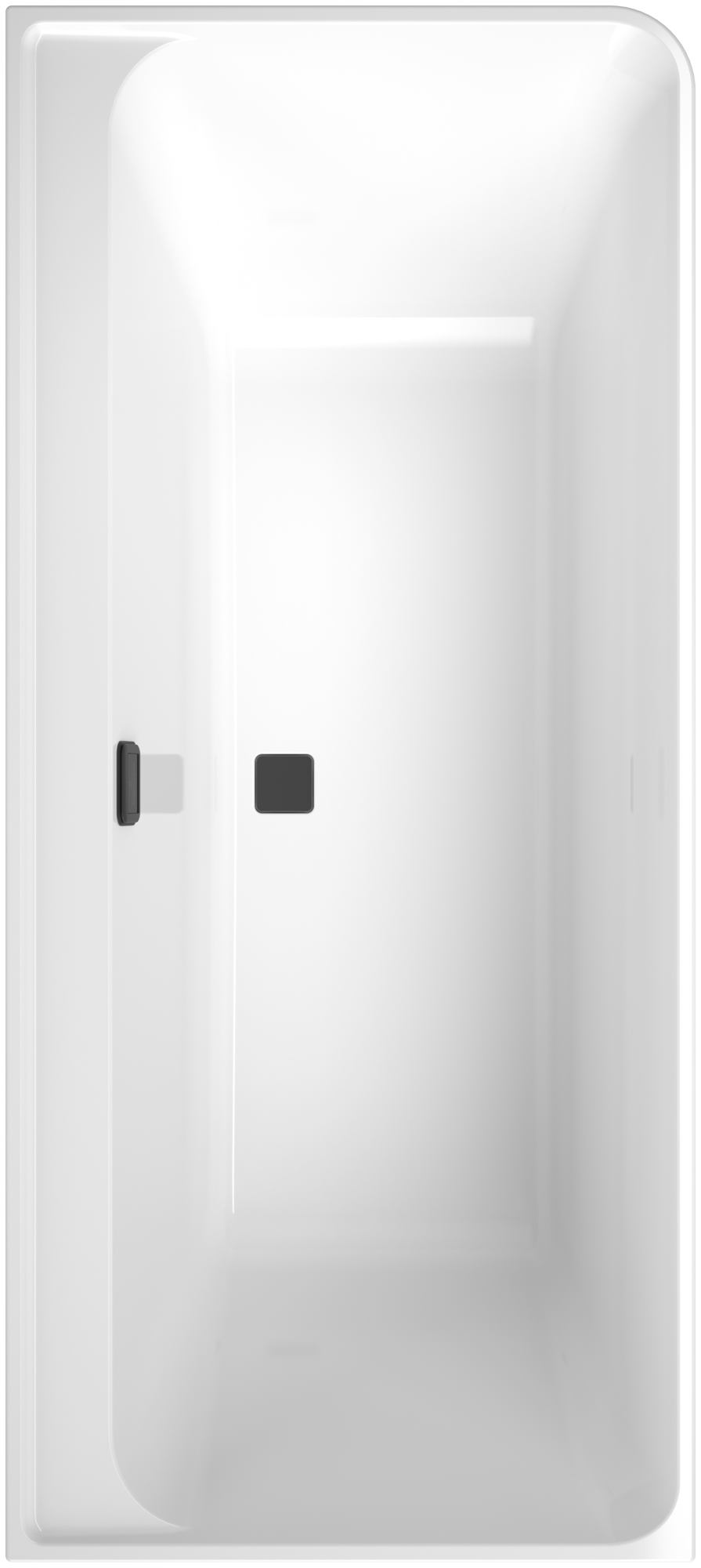 Villeroy & Boch Collaro Baignoire murale pour installation en angle à gauche, 1790x790mm, Blanc