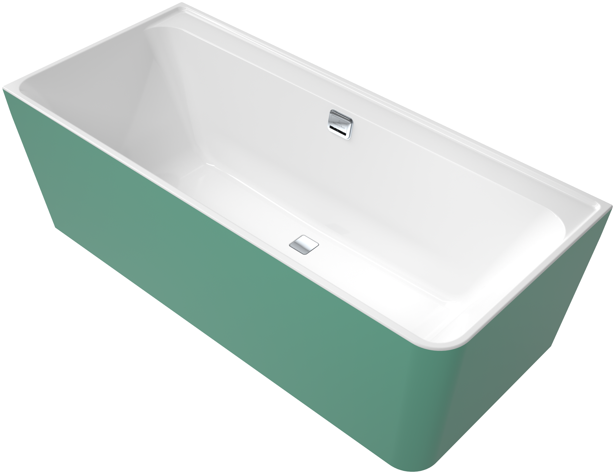Villeroy & Boch Collaro Vorwand-Badewanne für Eckeinbau links ColourOnDemand, 1790x790mm, Weiß Alpin