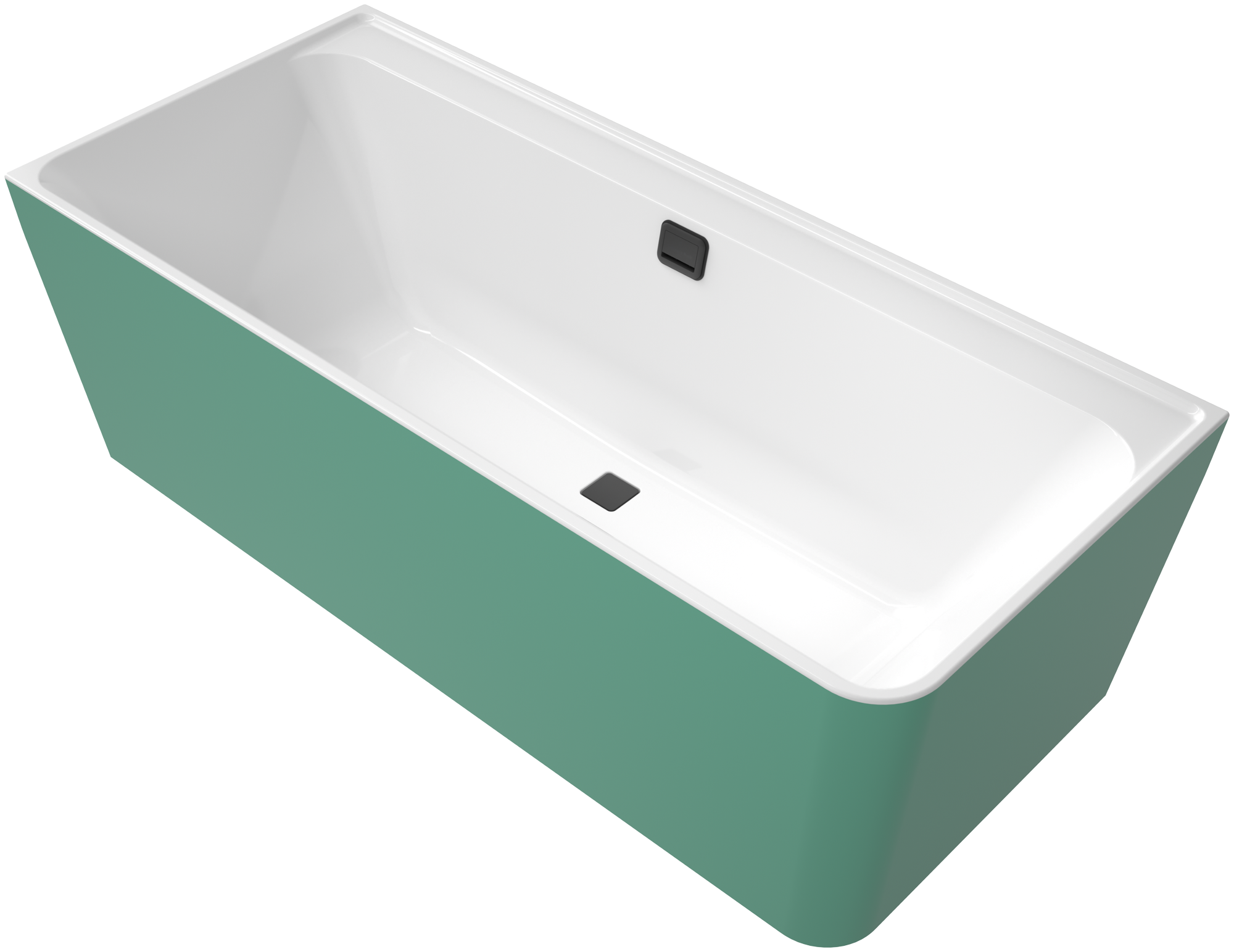 Villeroy & Boch Collaro Baignoire murale pour installation en angle à gauche Couleur à la demande , 1790x790mm, Blanc