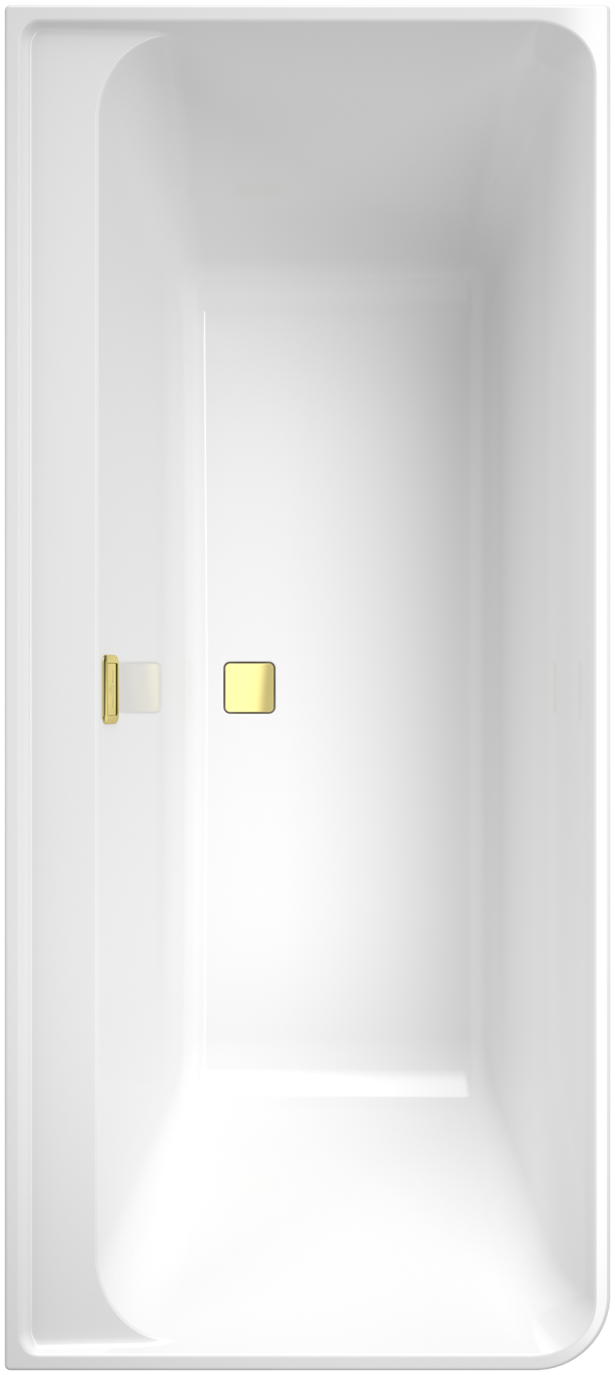 Villeroy & Boch Collaro Baignoire murale pour installation en angle à droite, 1790x790mm, Blanc