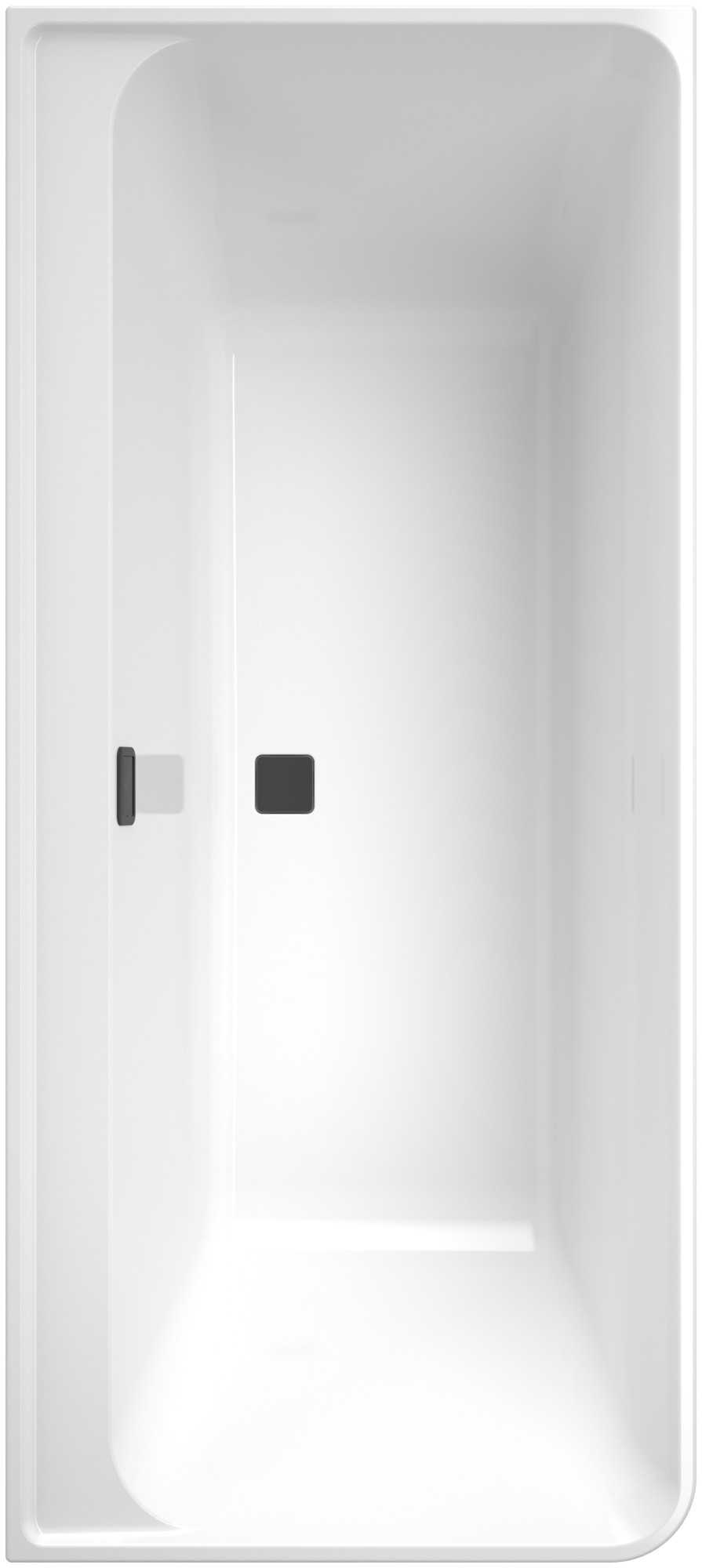 Villeroy & Boch Collaro Baignoire murale pour installation en angle à droite, 1790x790mm, Blanc