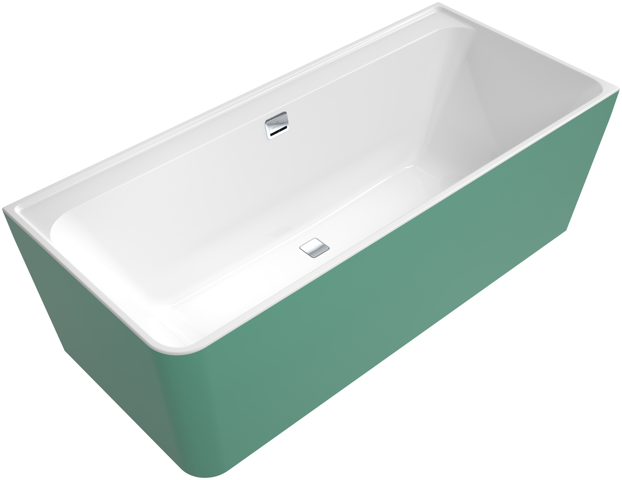 Villeroy & Boch Collaro Vorwand-Badewanne für Eckeinbau rechts ColourOnDemand, 1790x790mm, Weiß Alpin