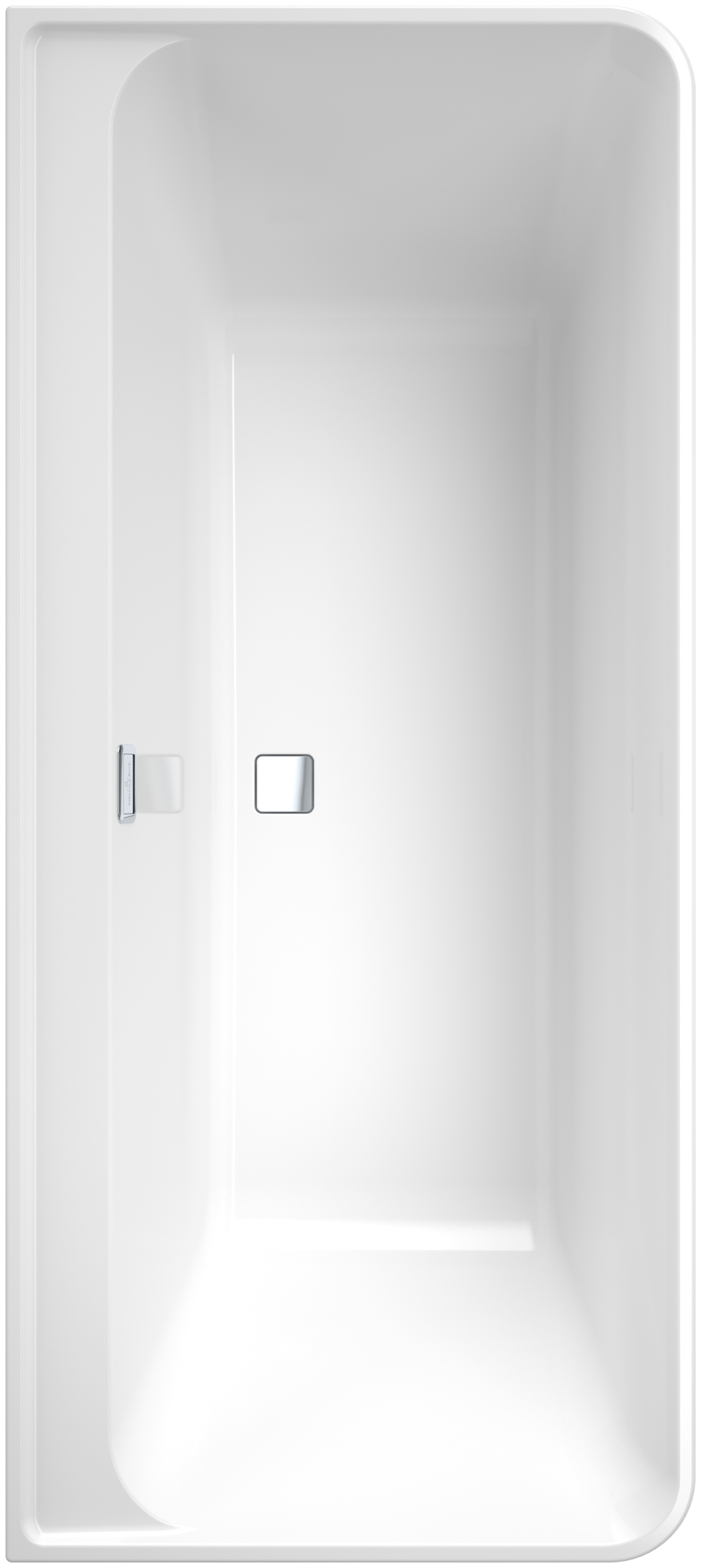 Villeroy & Boch Collaro Vorwand-Badewanne, 1795x790mm, Weiß Alpin