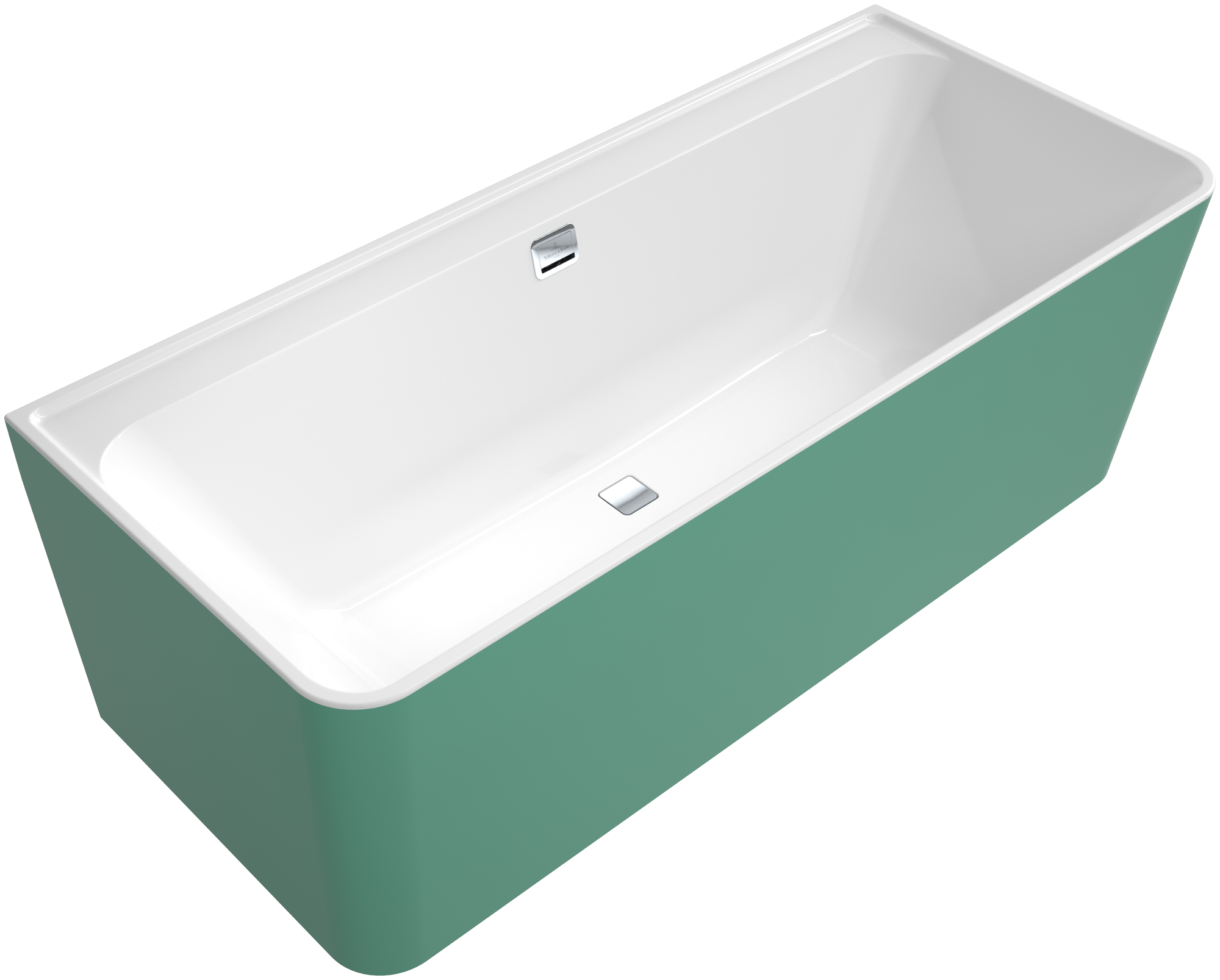 Villeroy & Boch Collaro Vorwand-Badewanne ColourOnDemand, 1795x790mm, Weiß Alpin