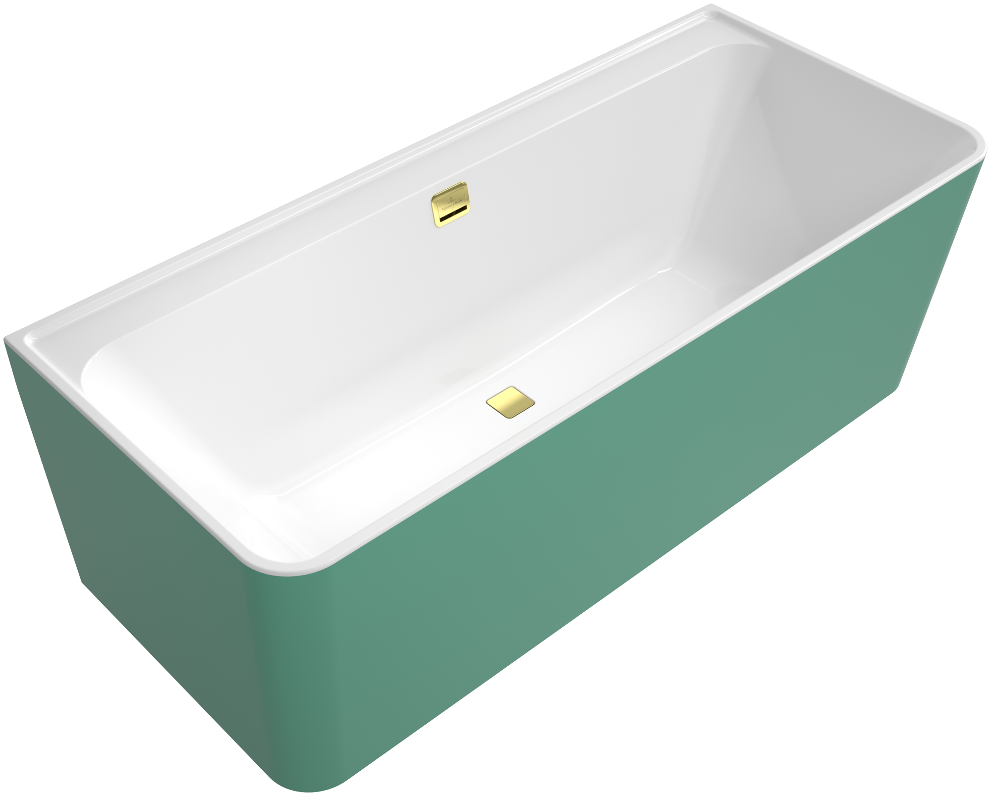 Villeroy & Boch Collaro Baignoire murale Couleur à la demande , 1795x790mm, Blanc
