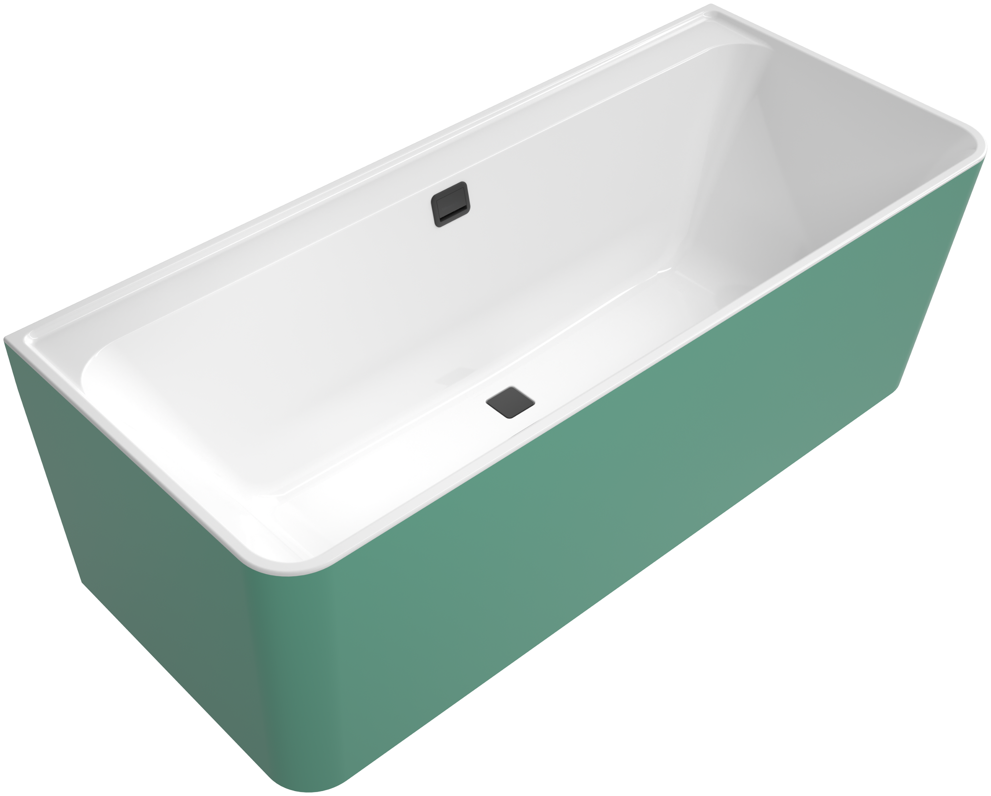 Villeroy & Boch Collaro Baignoire murale Couleur à la demande , 1795x790mm, Blanc