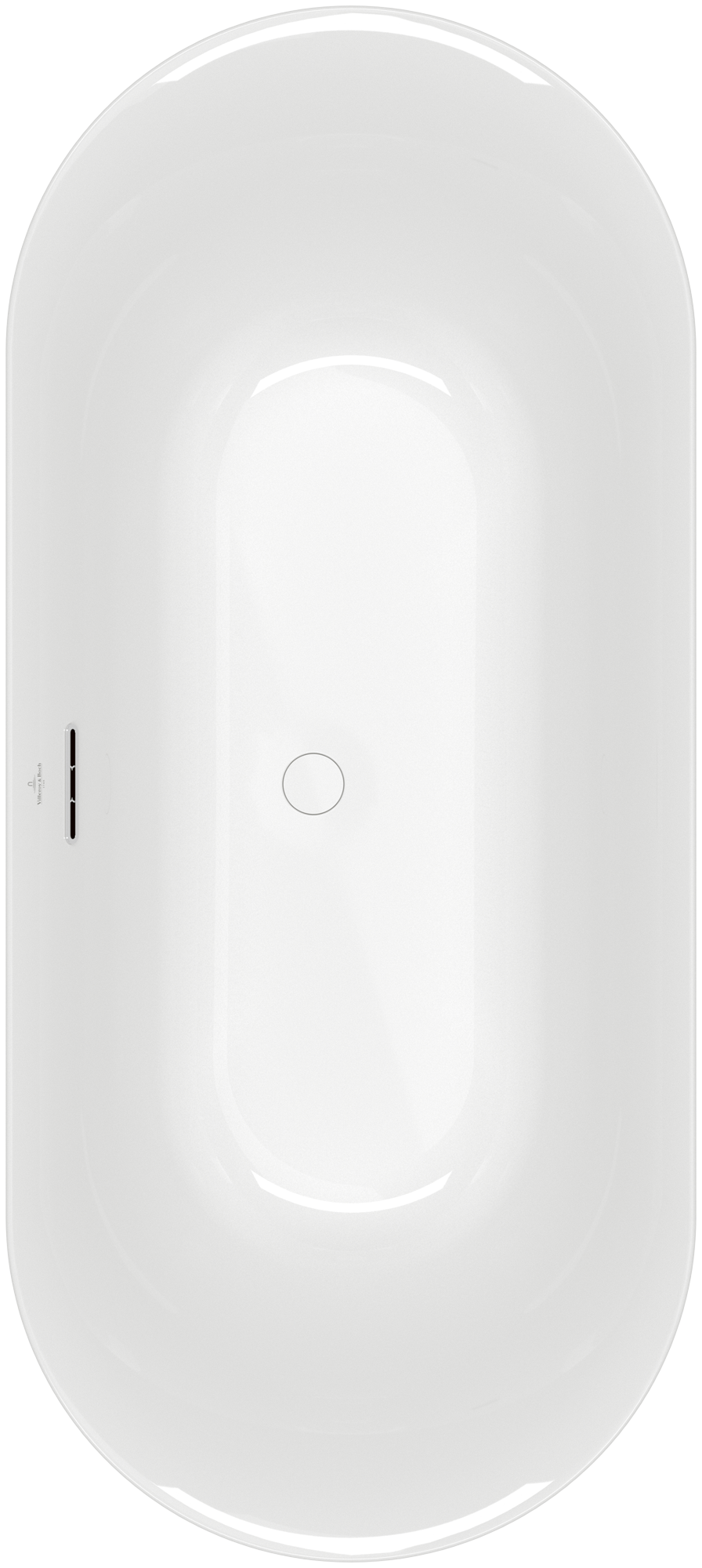 Villeroy & Boch Loop & Friends OVAL Free-standing bath, 1800x800mm, White Alpin