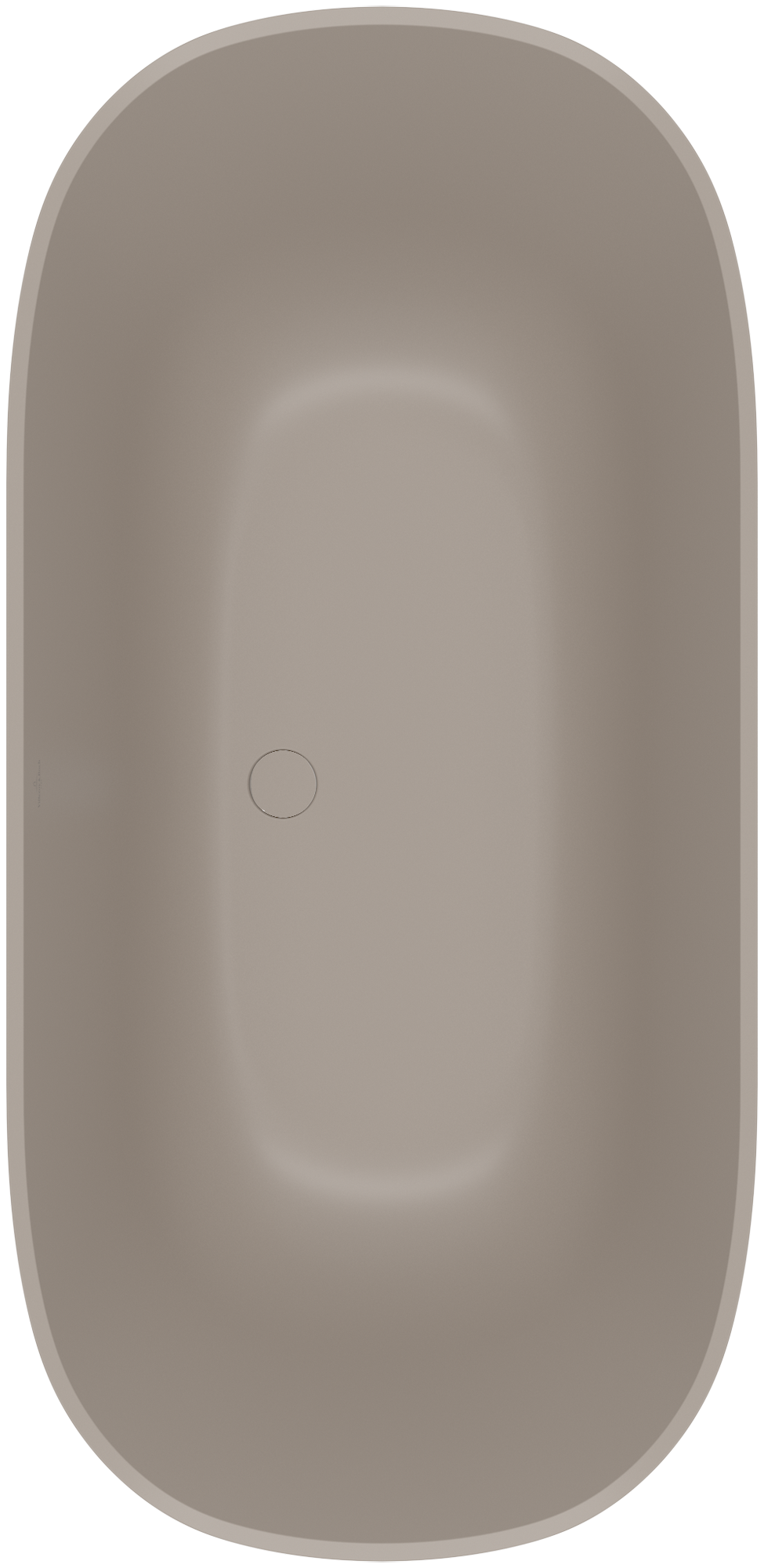 Villeroy & Boch Theano Original Edition freistehende Badewanne, 1550x750mm, Almond