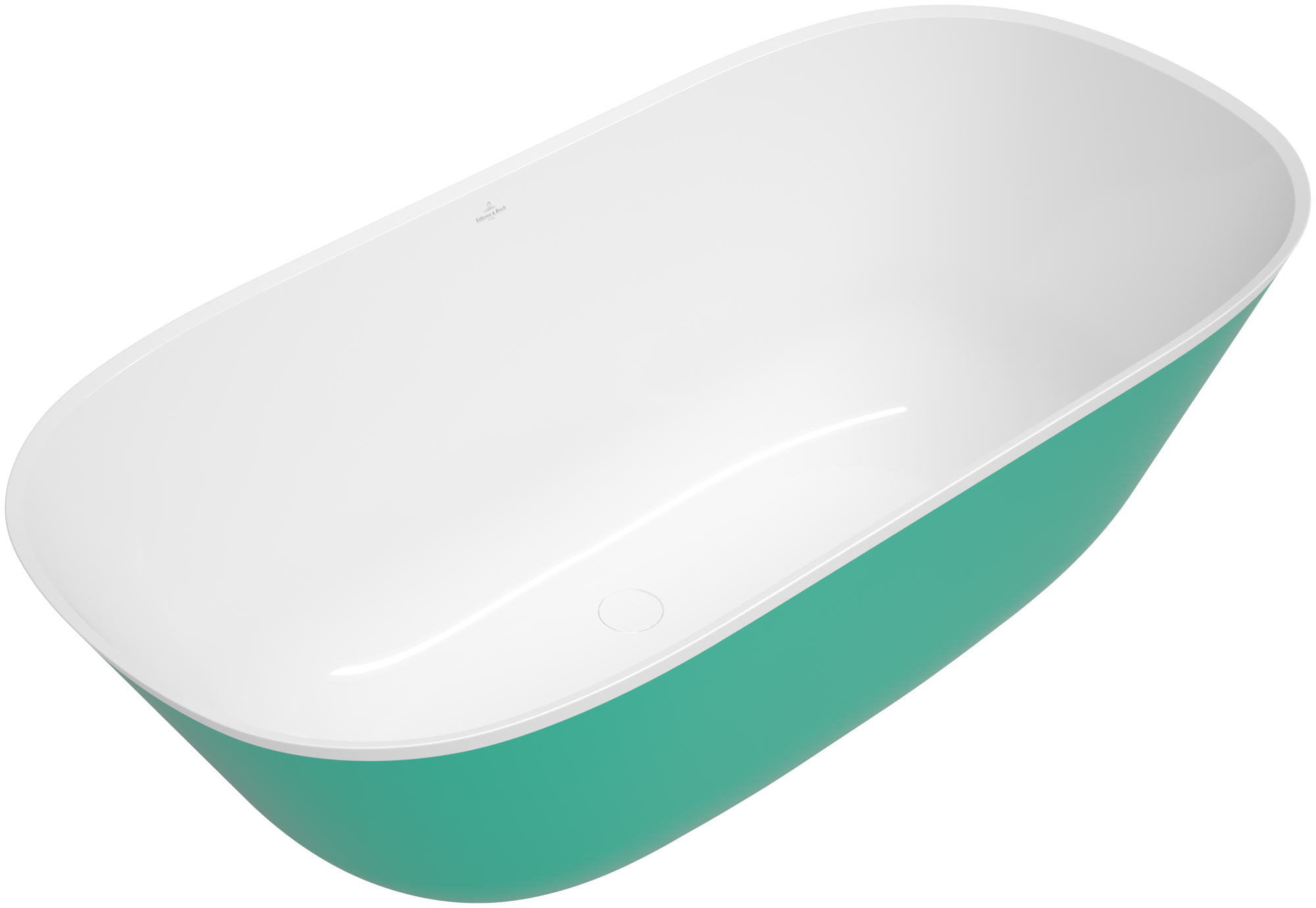 Villeroy & Boch Theano Original Edition Free-standing bath ColourOnDemand, 1550x750mm, White Alpin