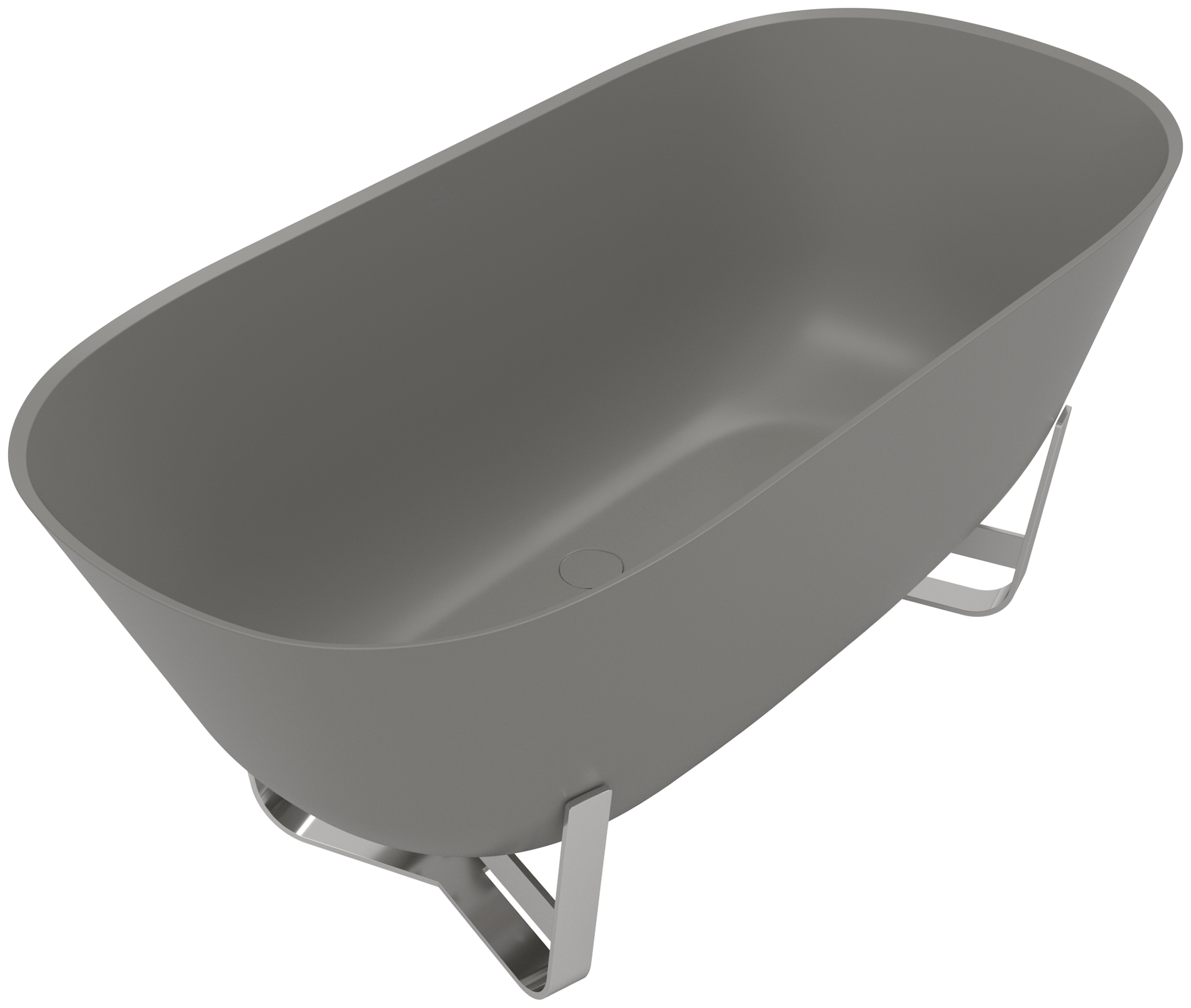 Villeroy & Boch Antheus Free-standing bath, 1550x750mm, Grey