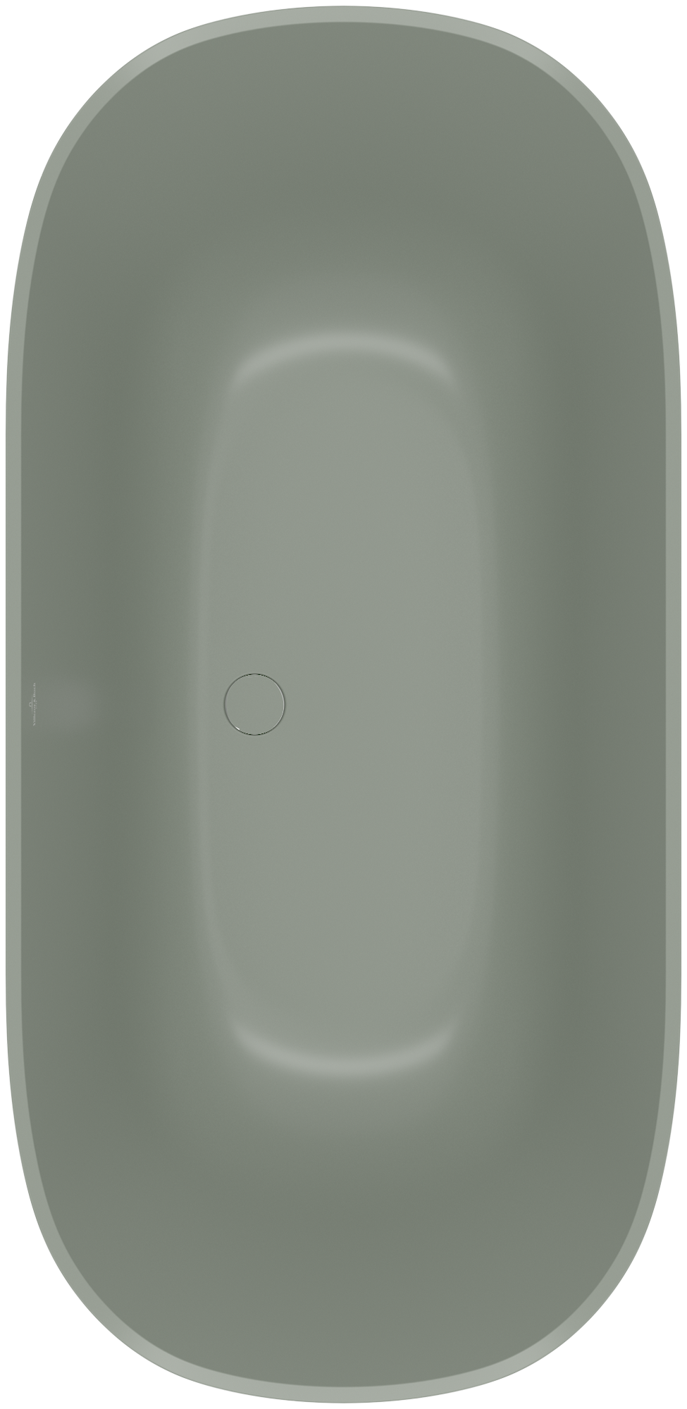 Villeroy & Boch Antheus Free-standing bath, 1550x750mm, Morning Green