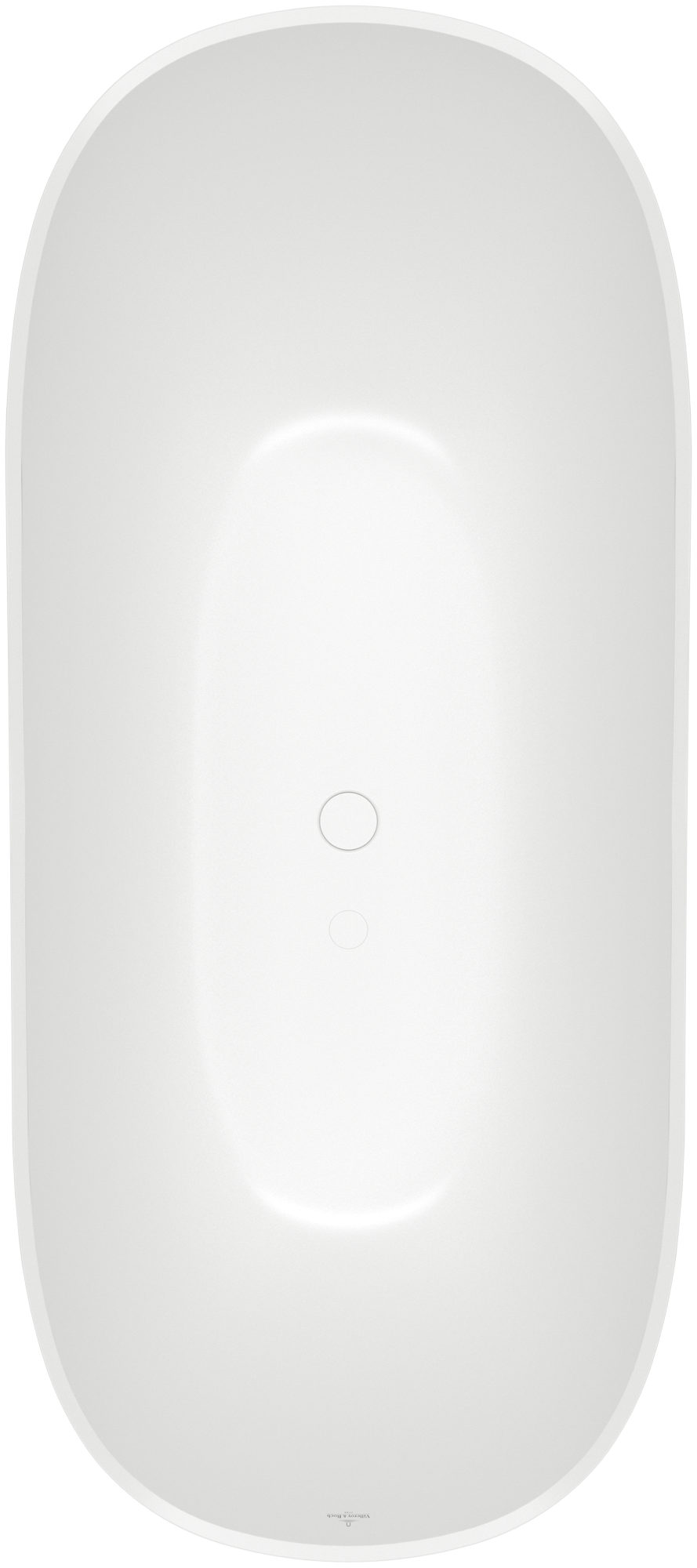 Villeroy & Boch Theano Curved Edition Baignoire en îlot Couleur à la demande , 1700x750mm, Blanc