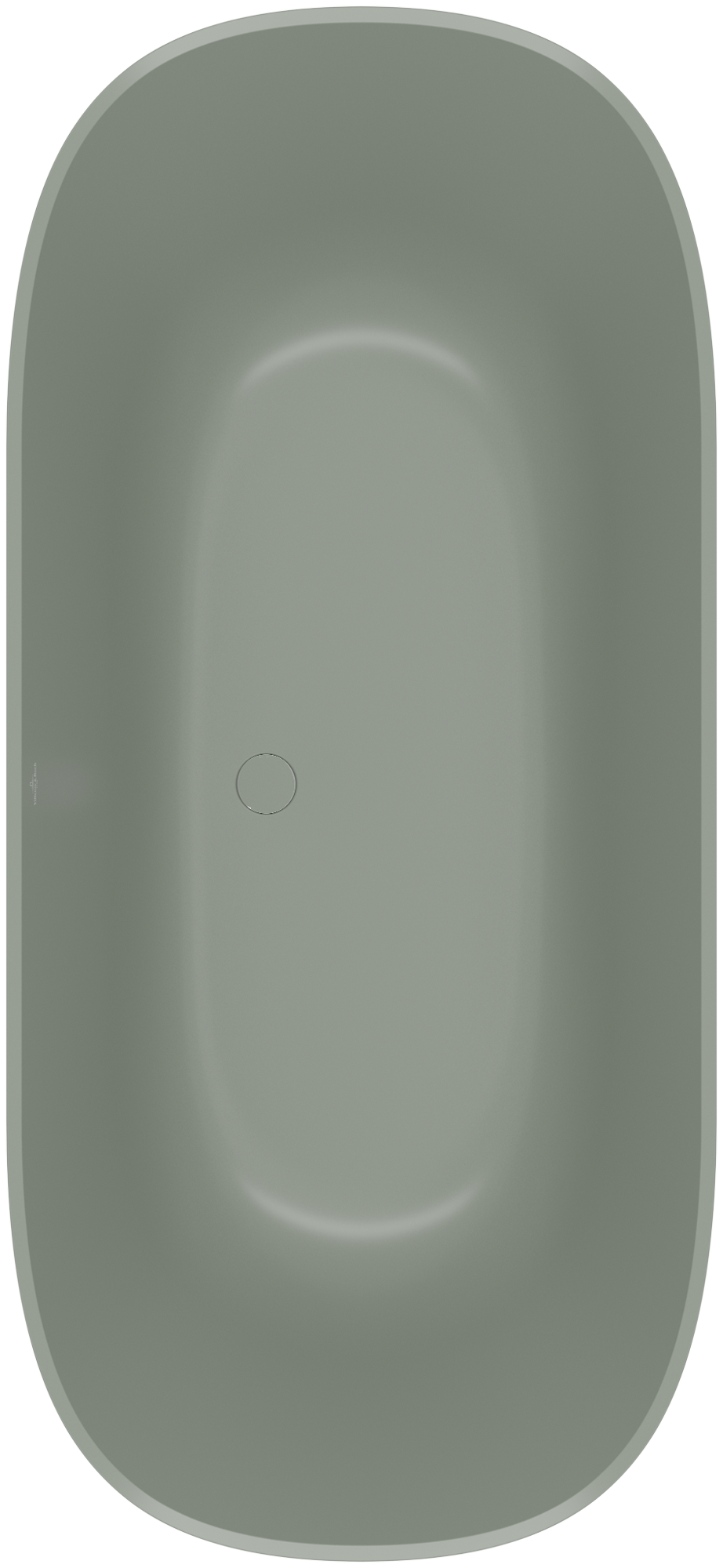 Villeroy & Boch Antheus Free-standing bath, 1750x800mm, Morning Green