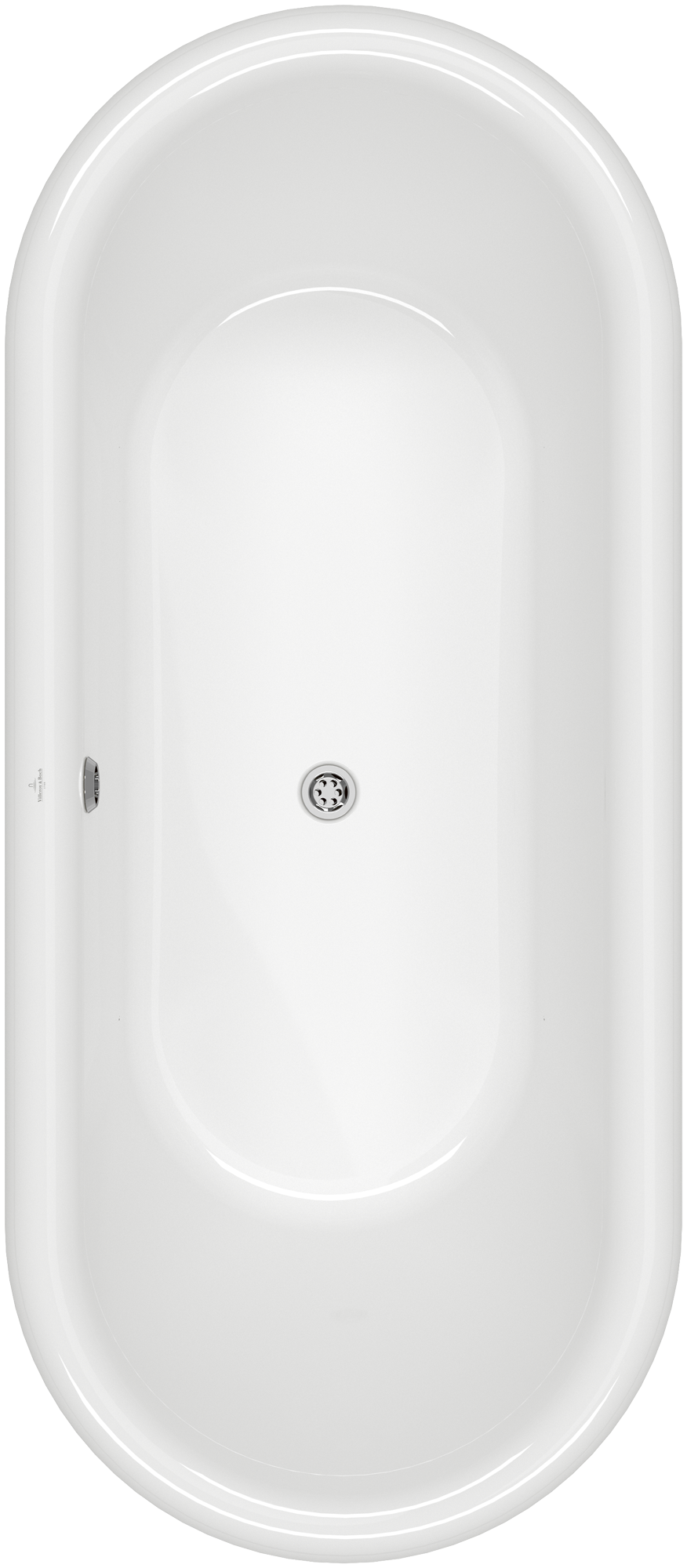 Villeroy & Boch Hommage Bañera exenta, 1771x771mm, Blanco