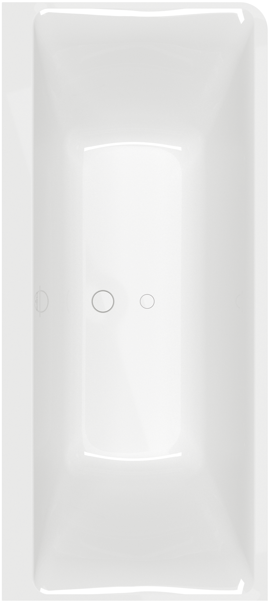 Villeroy & Boch Subway 3.0 Vorwand-Badewanne für Eckeinbau links, 1800x800mm, Weiß Alpin