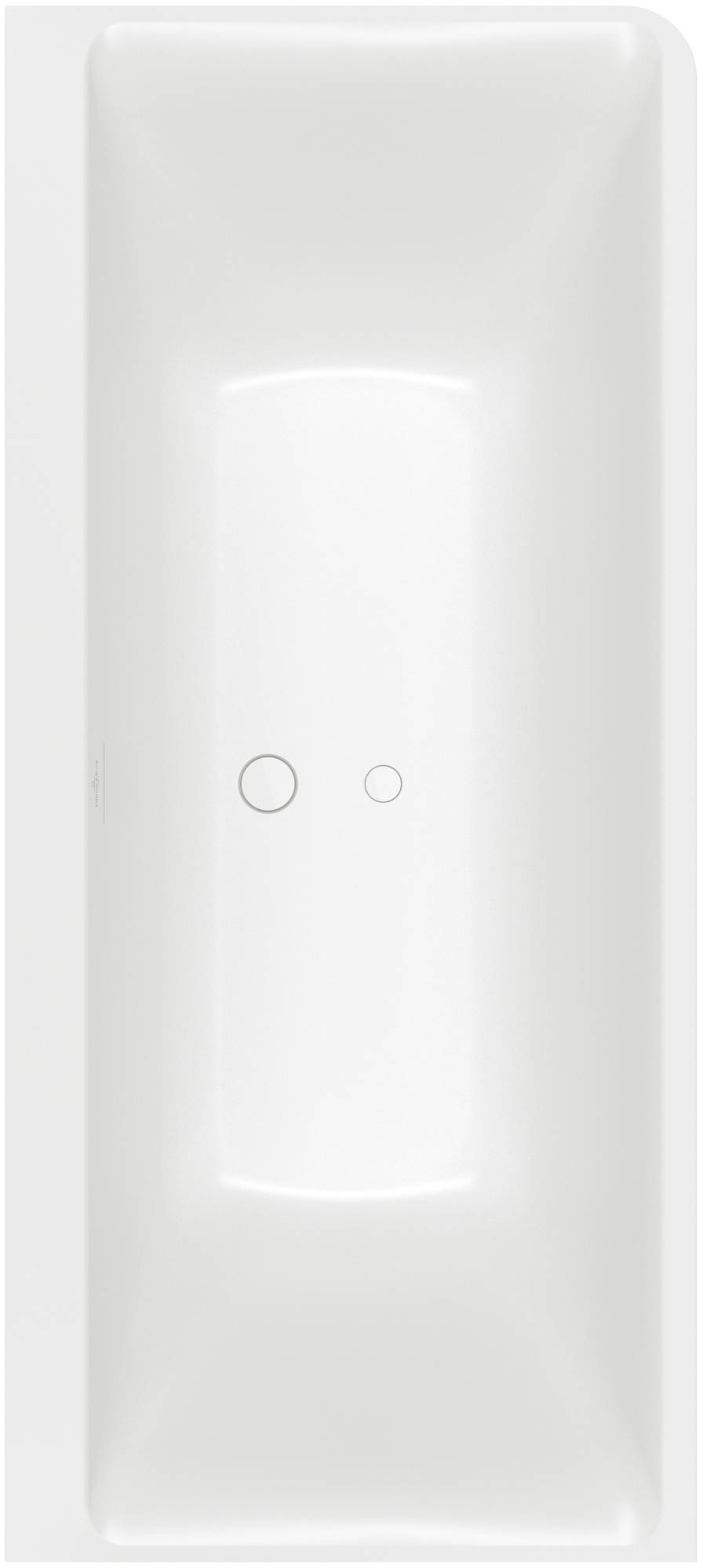 Villeroy & Boch Subway 3.0 Vorwand-Badewanne für Eckeinbau links, 1800x800mm, Stone White