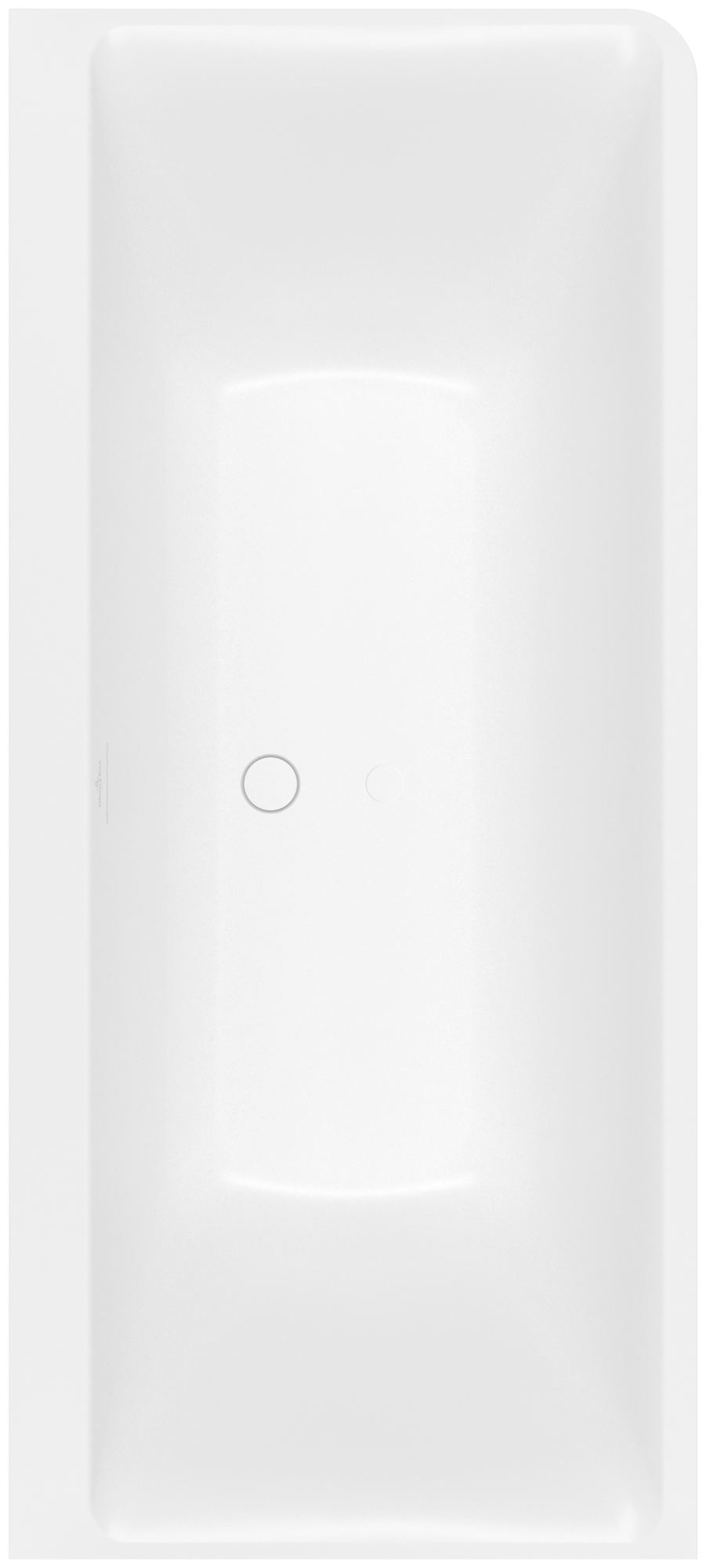 Villeroy & Boch Subway 3.0 Vorwand-Badewanne für Eckeinbau links, 1800x800mm, Stone White