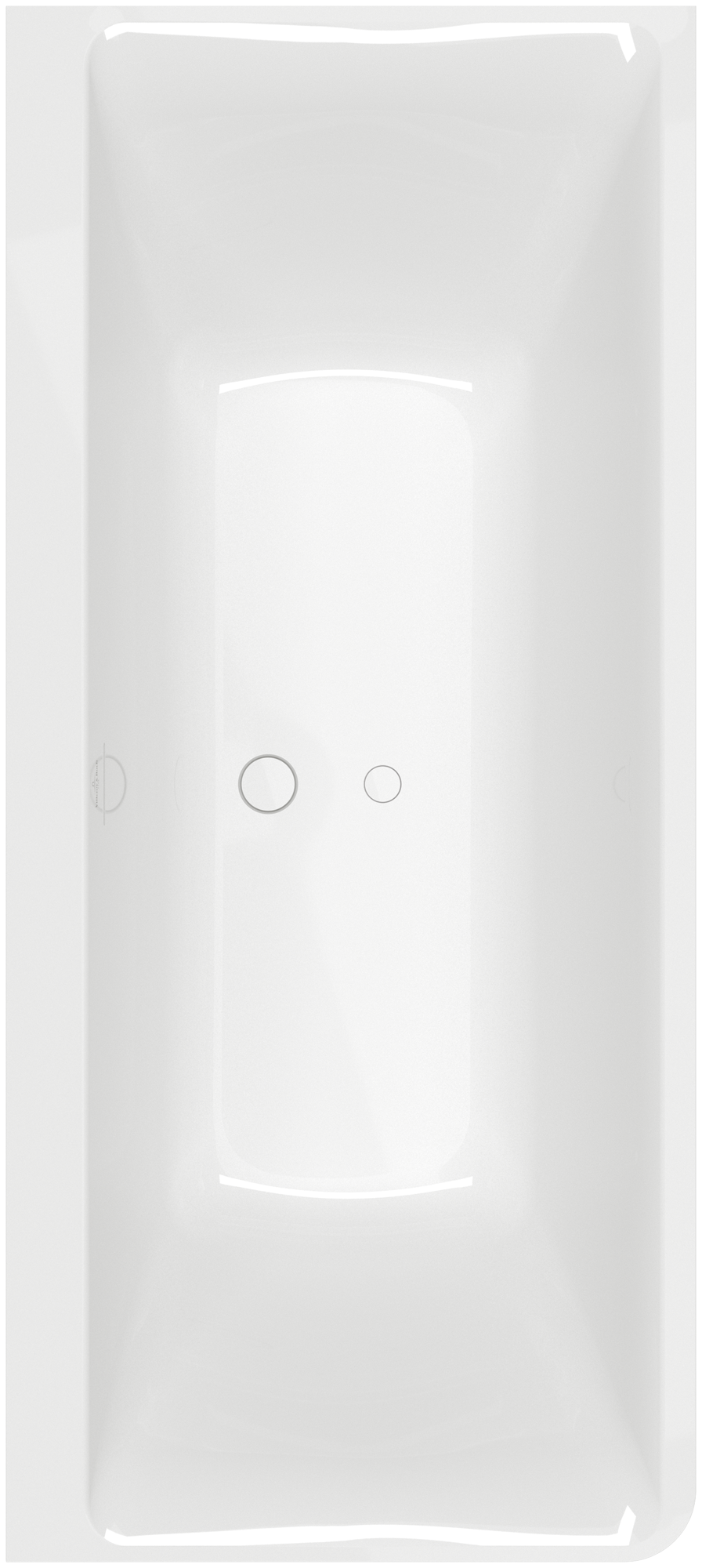 Villeroy & Boch Subway 3.0 Vorwand-Badewanne für Eckeinbau rechts, 1800x800mm, Weiß Alpin