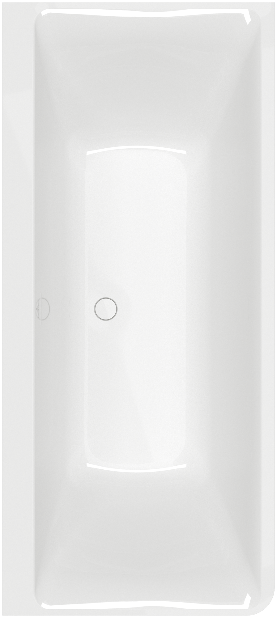 Villeroy & Boch Subway 3.0 Vorwand-Badewanne für Eckeinbau rechts, 1800x800mm, Weiß Alpin