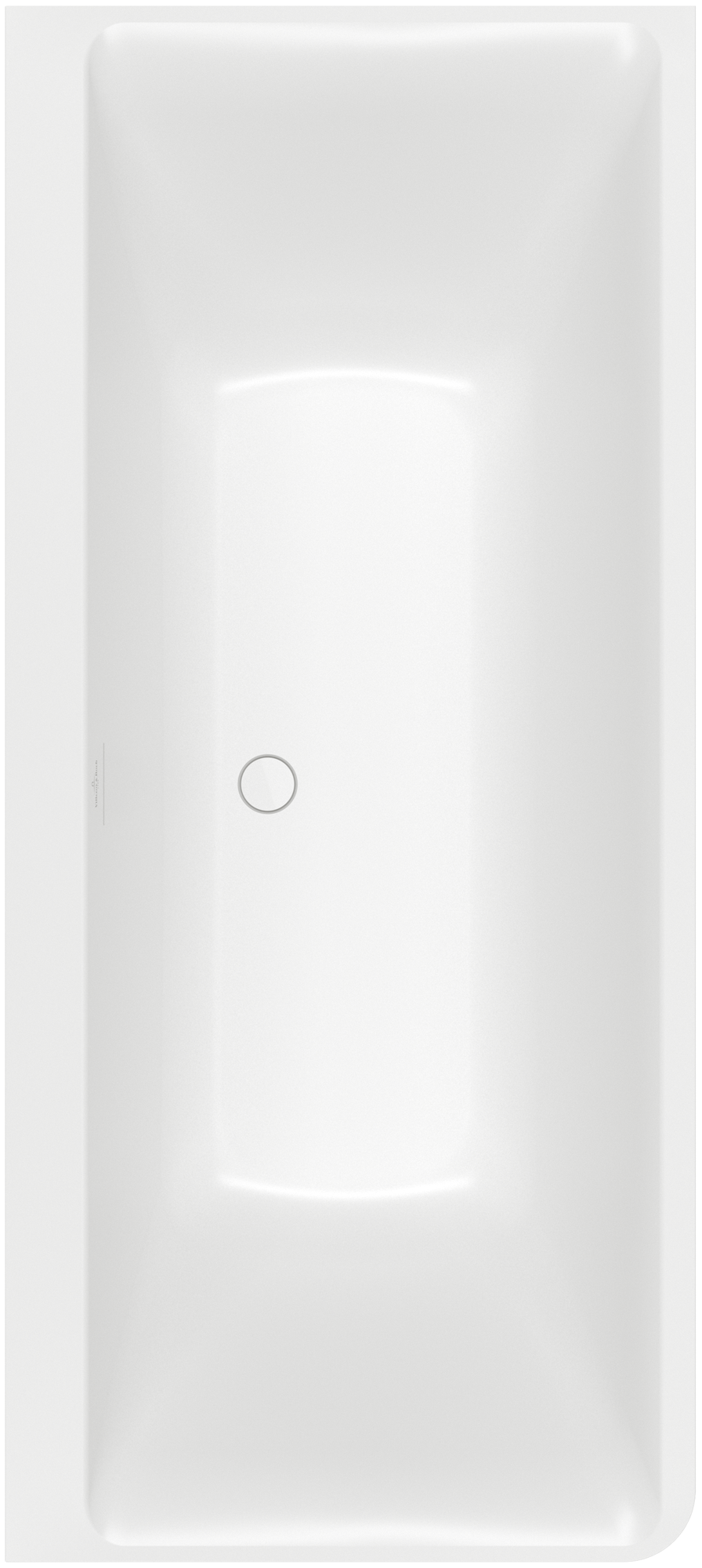 Villeroy & Boch Subway 3.0 Vorwand-Badewanne für Eckeinbau rechts, 1800x800mm, Stone White