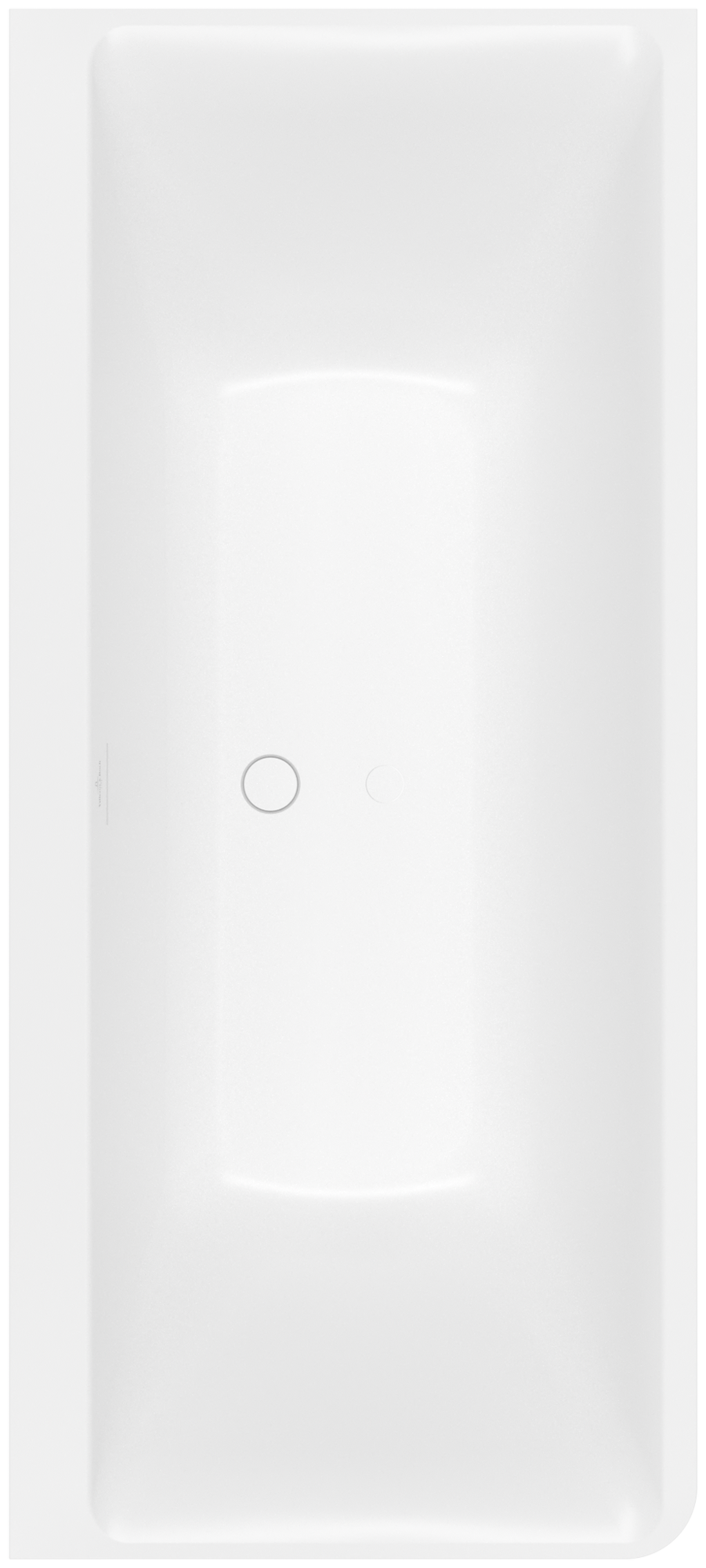 Villeroy & Boch Subway 3.0 Vorwand-Badewanne für Eckeinbau rechts, 1800x800mm, Stone White