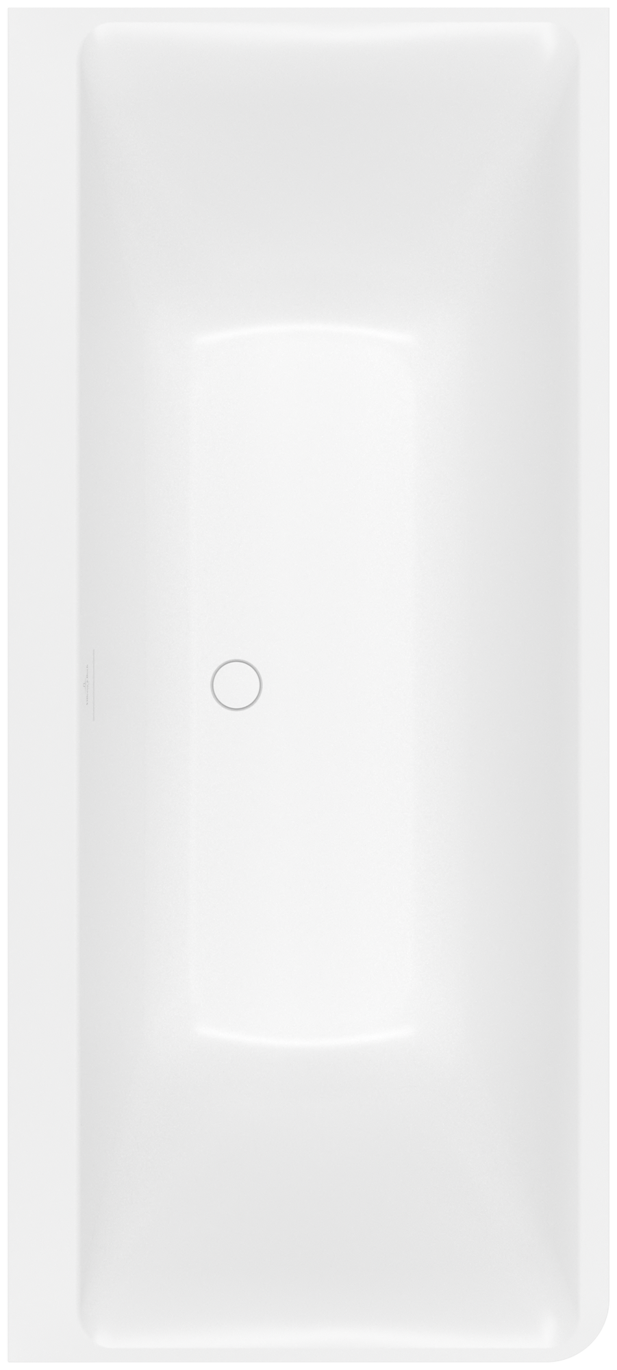 Villeroy & Boch Subway 3.0 Vorwand-Badewanne für Eckeinbau rechts, 1800x800mm, Stone White