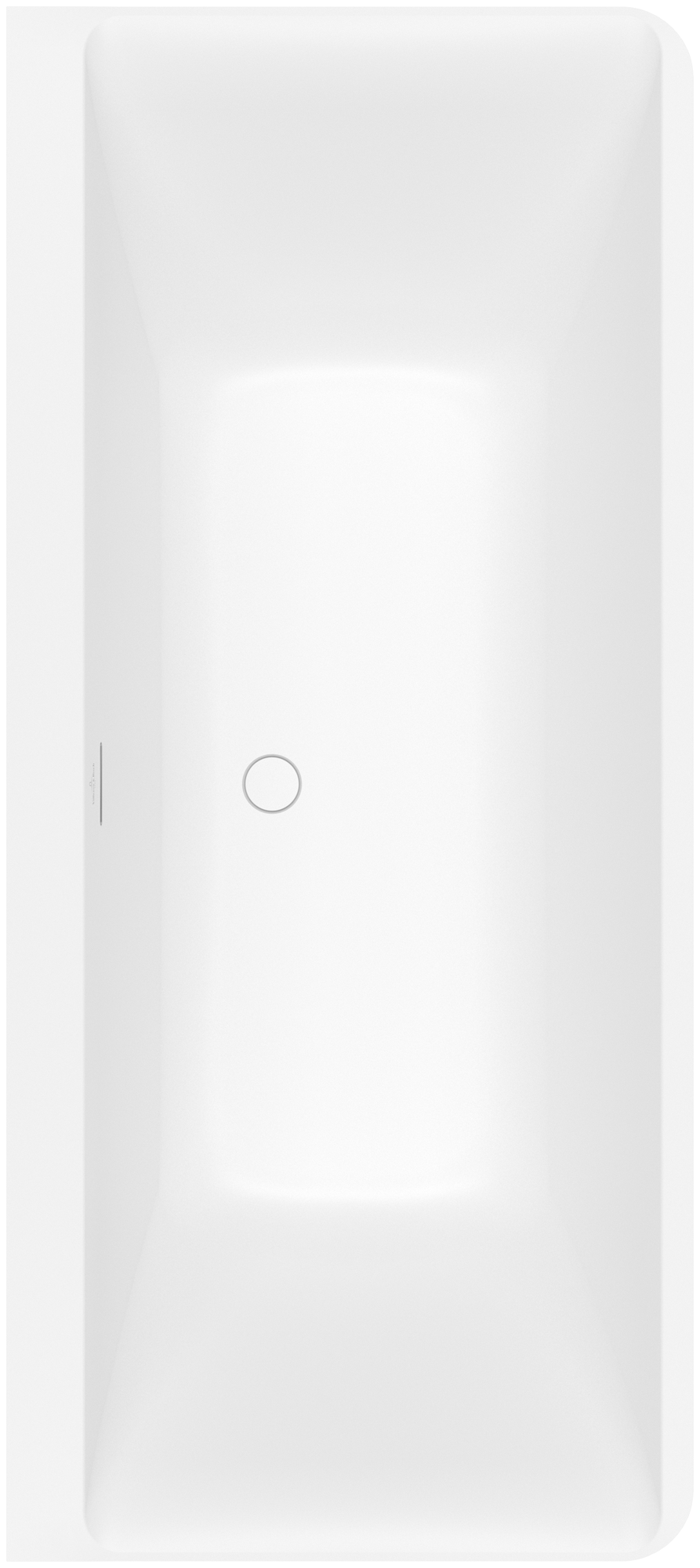 Villeroy & Boch Subway 3.0 Vorwand-Badewanne, 1800x800mm, Stone White