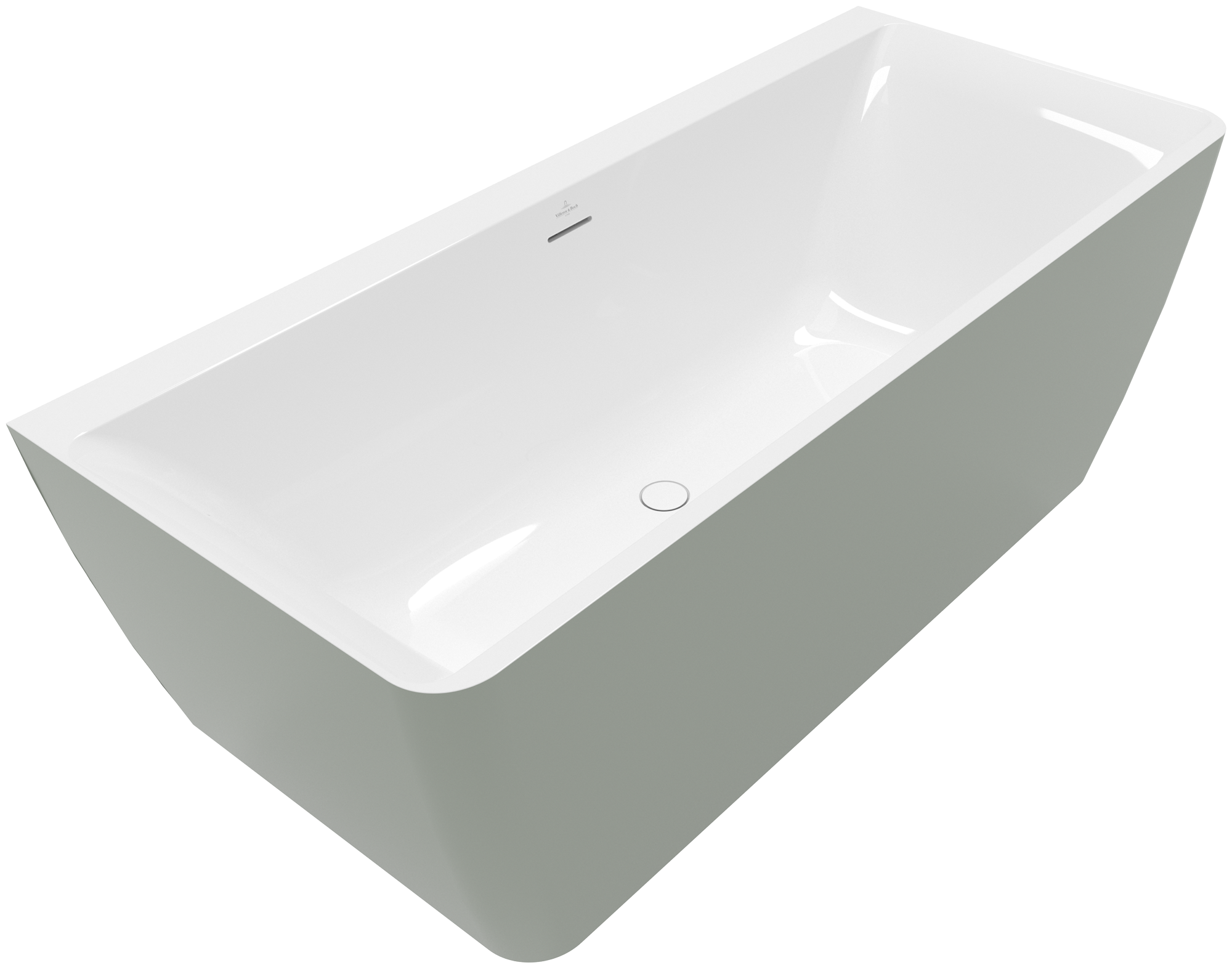 Villeroy & Boch Subway 3.0 Vorwand-Badewanne ColourOnDemand, 1800x800mm, Weiß Alpin