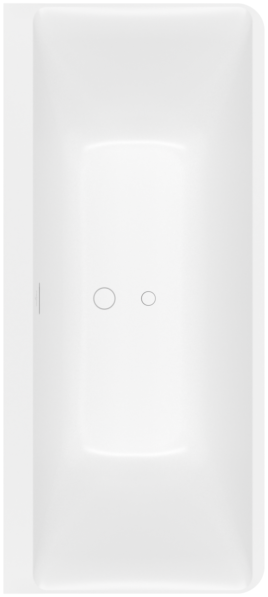 Villeroy & Boch Subway 3.0 Vorwand-Badewanne ColourOnDemand, 1800x800mm, Stone White