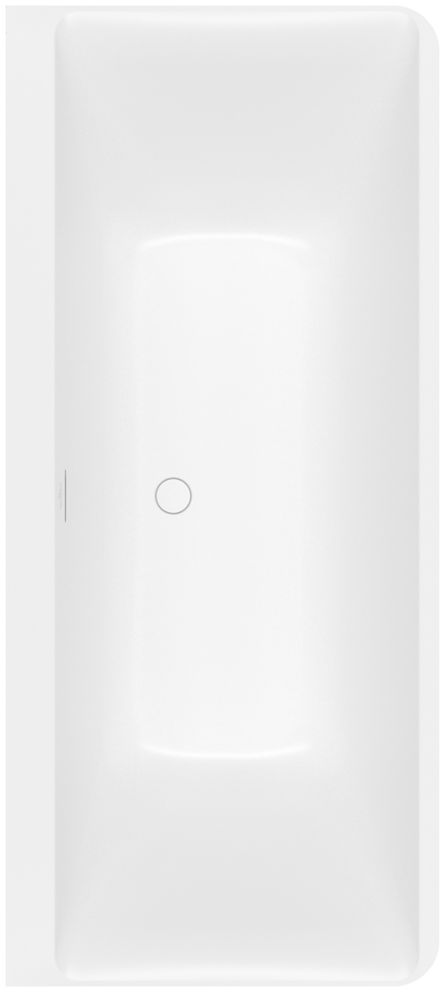 Villeroy & Boch Subway 3.0 Vorwand-Badewanne ColourOnDemand, 1800x800mm, Stone White