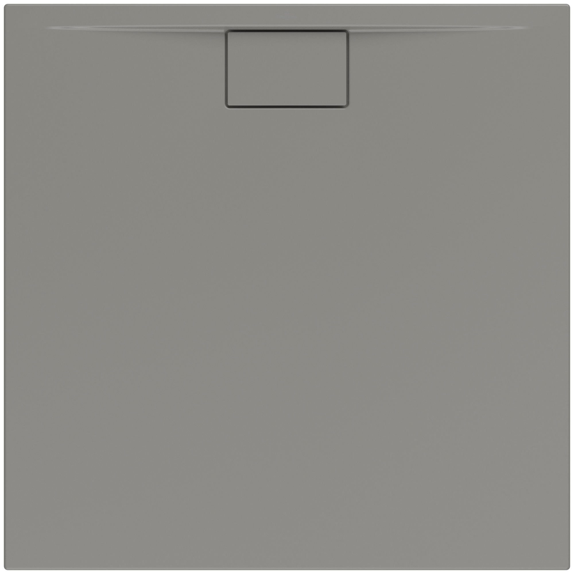 Villeroy & Boch Architectura MetalRim Receveur de douche carré, 1000x1000x15mm, Grey