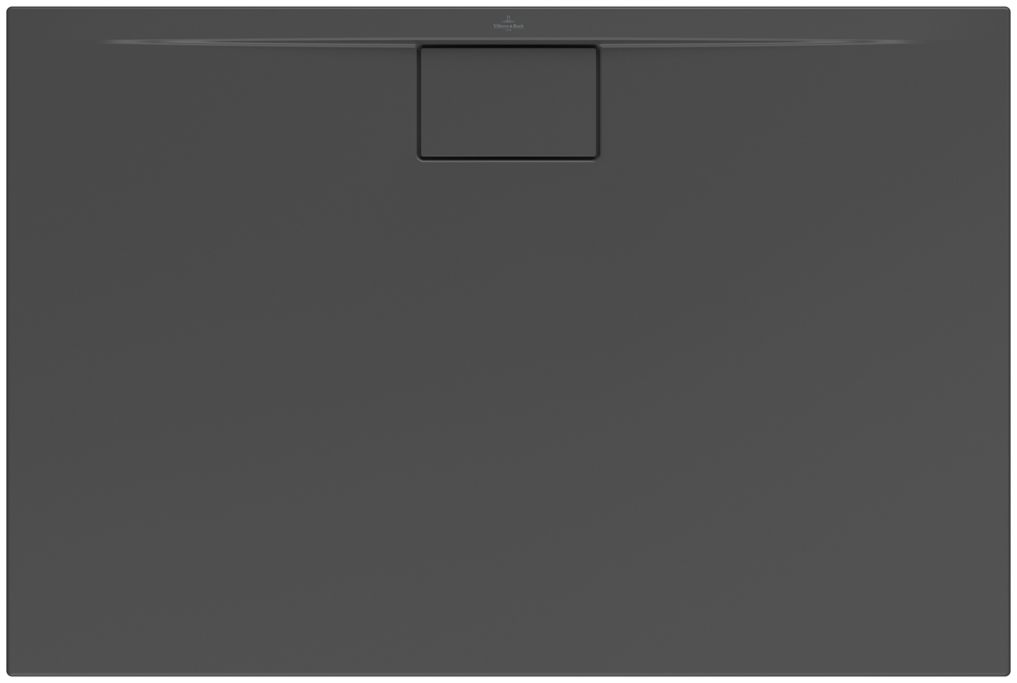 Villeroy & Boch Architectura MetalRim Rechthoekige douchevloer, 1200x800x15mm, Anthracite