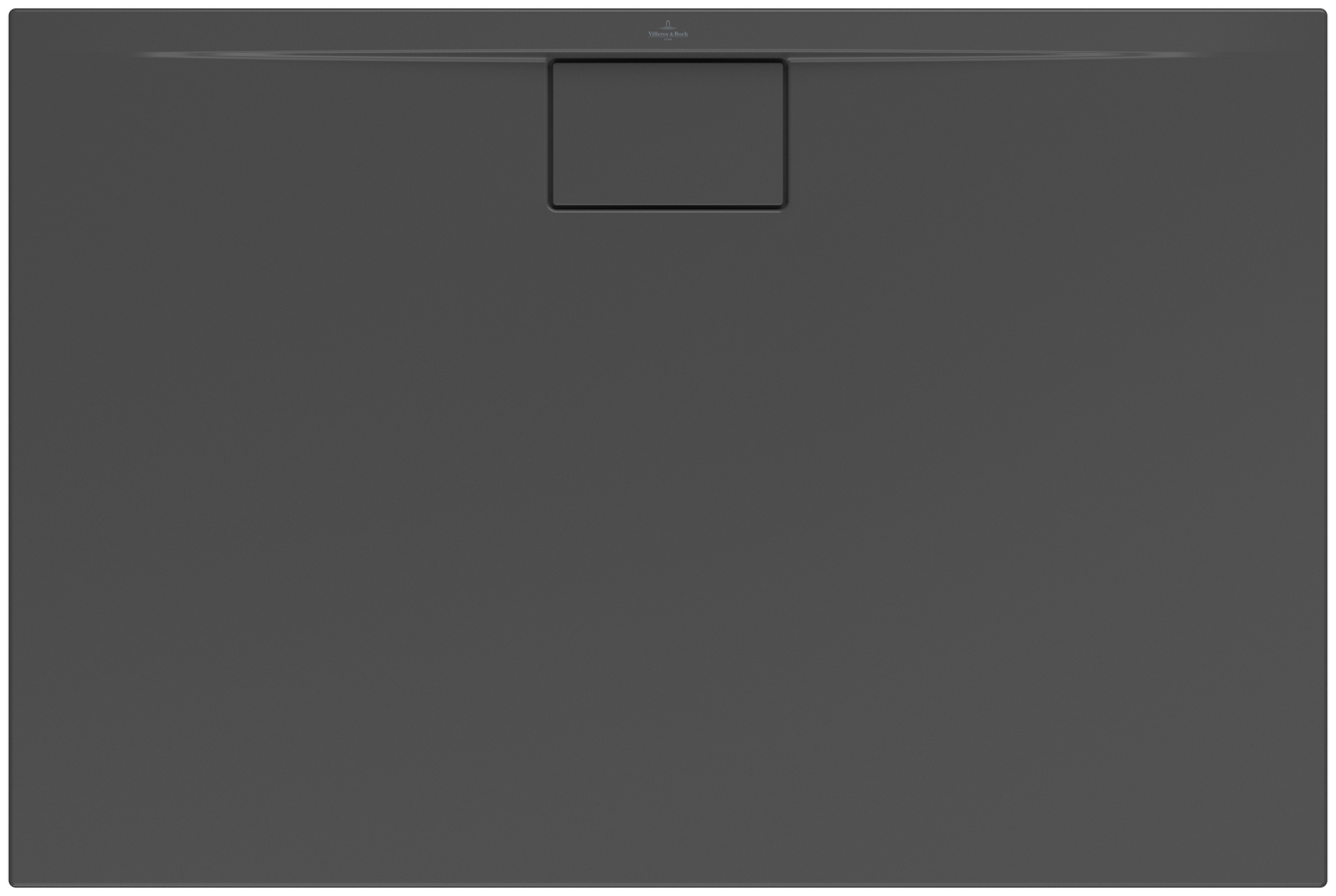 Villeroy & Boch Architectura MetalRim Rectangular shower tray, 1200x800x48mm, anthracite
