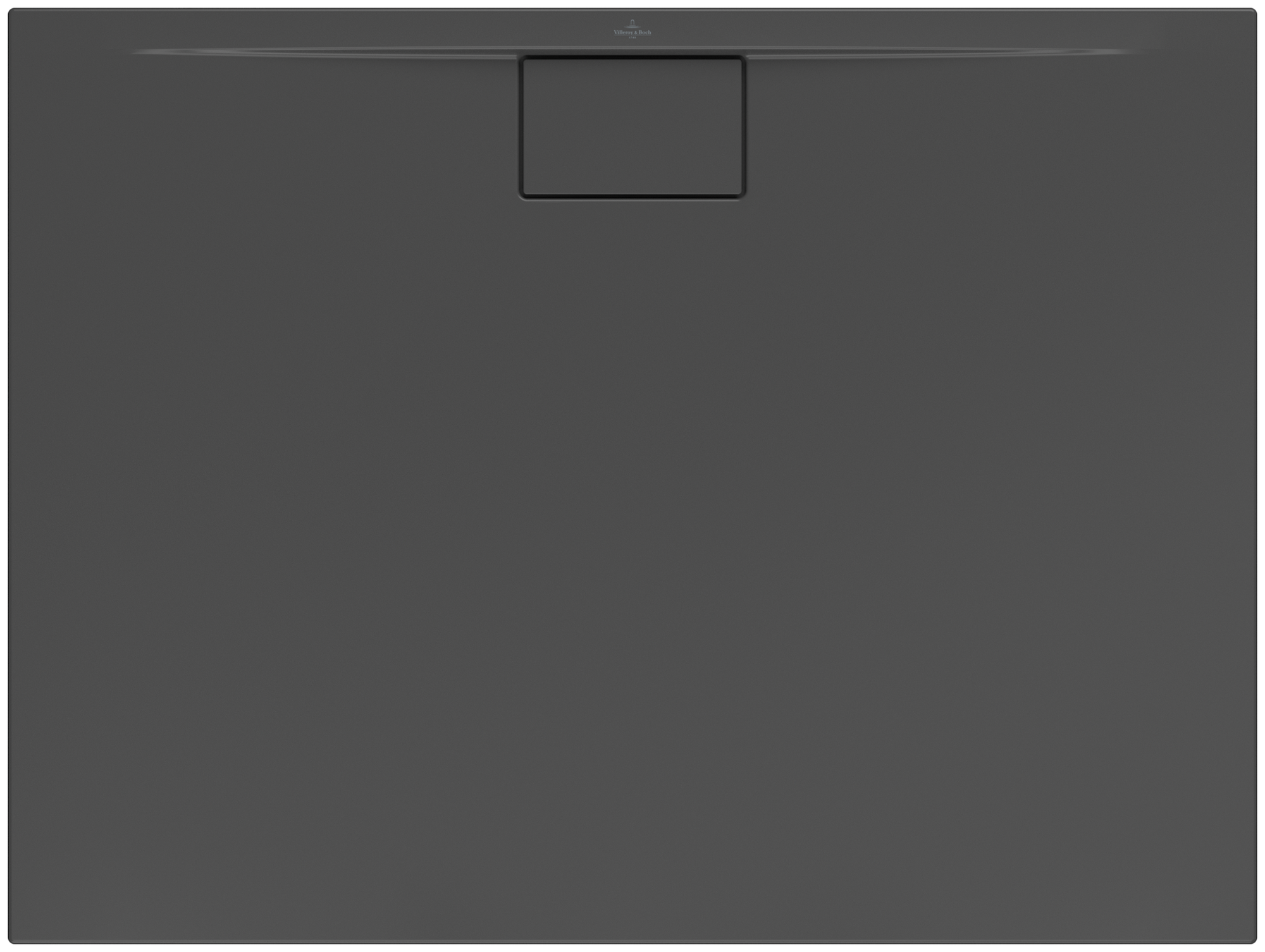 Villeroy & Boch Architectura MetalRim Rectangular shower tray, 1200x900x15mm, anthracite