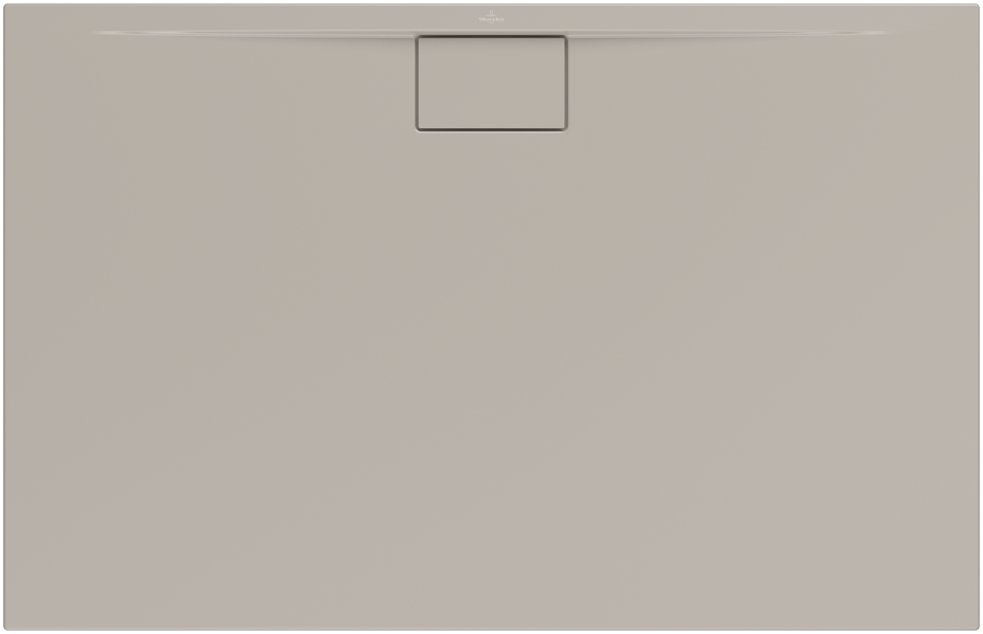 Villeroy & Boch Architectura MetalRim rechteckige Duschwanne, 1400x900x15mm, Almond
