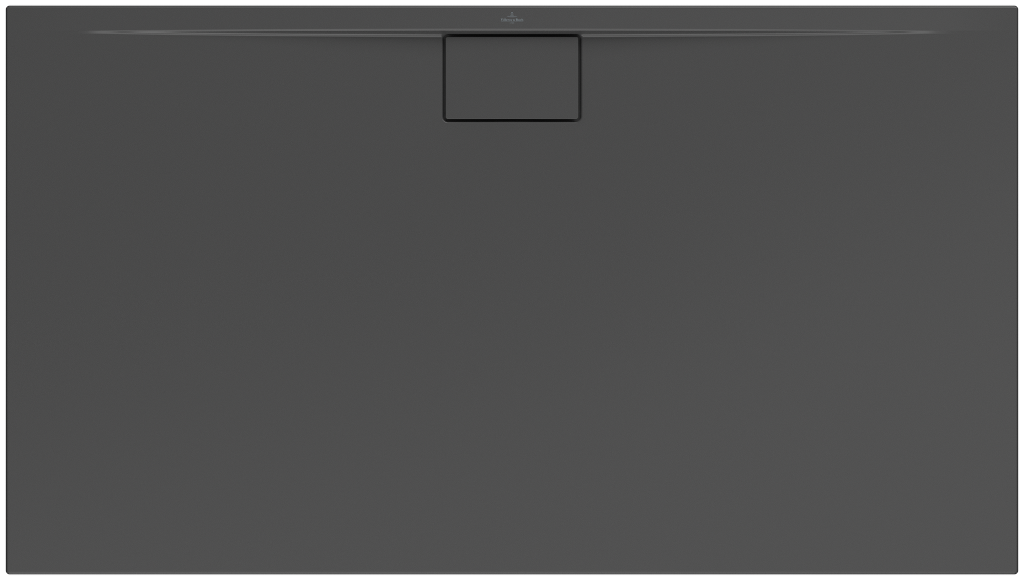 Villeroy & Boch Architectura MetalRim Rectangular shower tray, 1600x900x15mm, anthracite