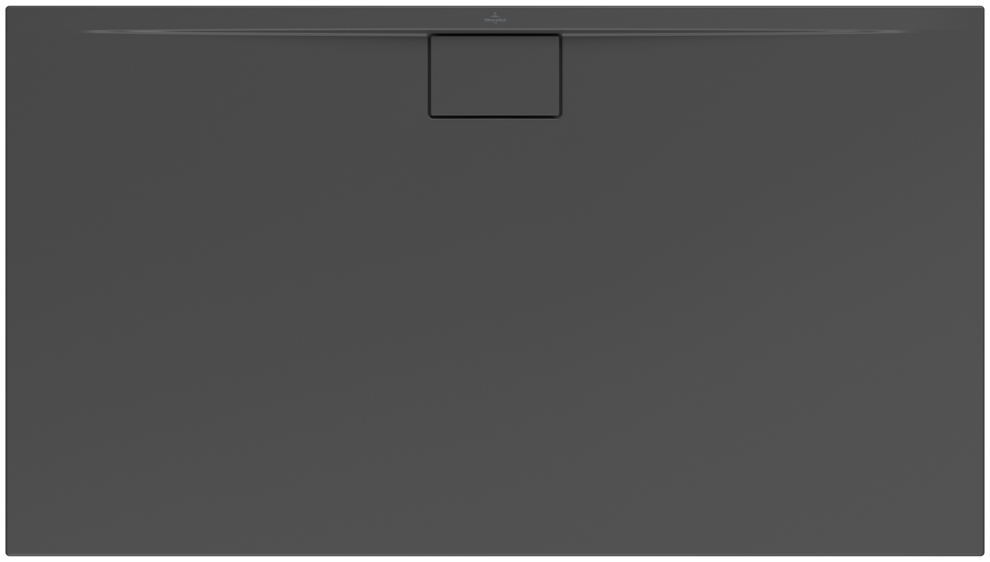 Villeroy & Boch Architectura MetalRim Rectangular shower tray, 1600x900x48mm, anthracite