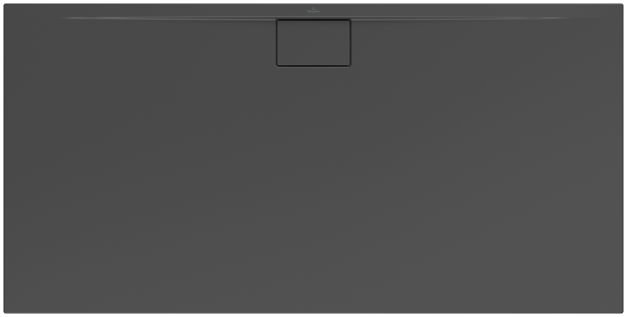 Villeroy & Boch Architectura MetalRim Rectangular shower tray, 1800x900x15mm, anthracite