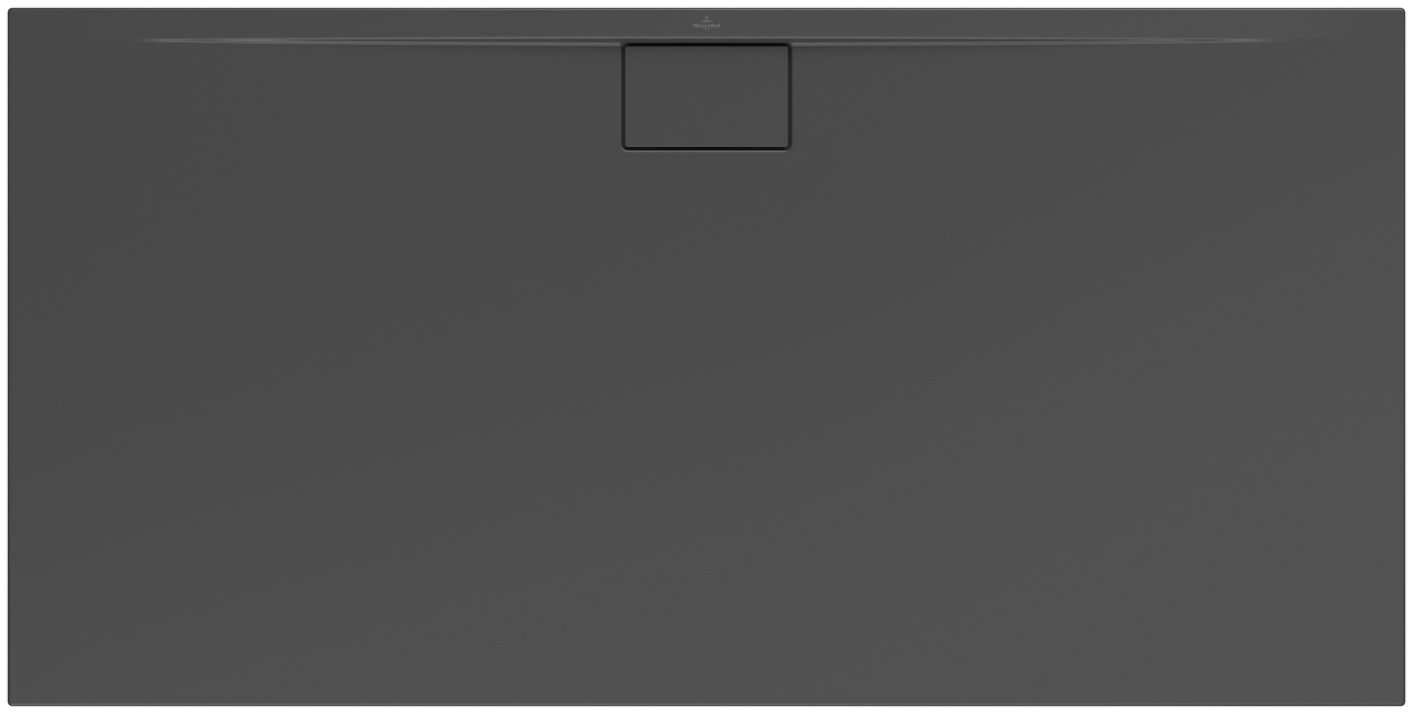Villeroy & Boch Architectura MetalRim Rectangular shower tray, 1800x900x48mm, anthracite