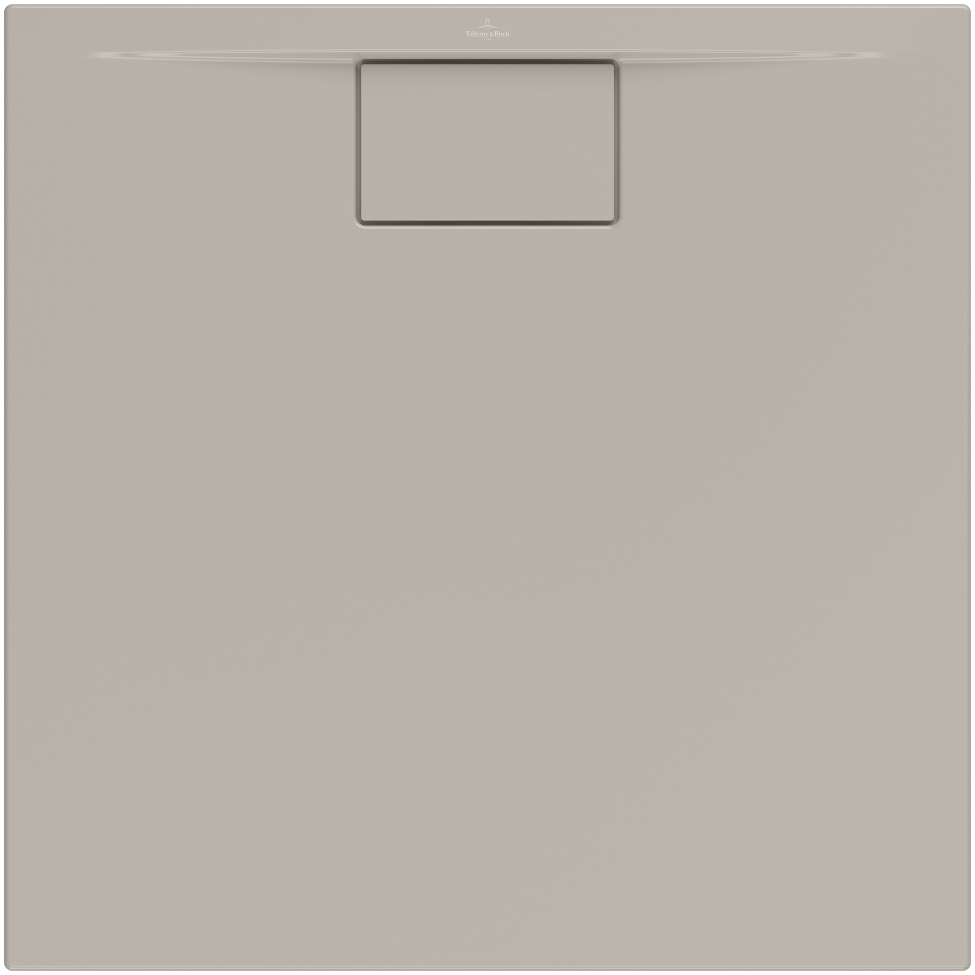 Villeroy & Boch Architectura MetalRim Plato de ducha cuadrado, 800x800x15mm, Almond